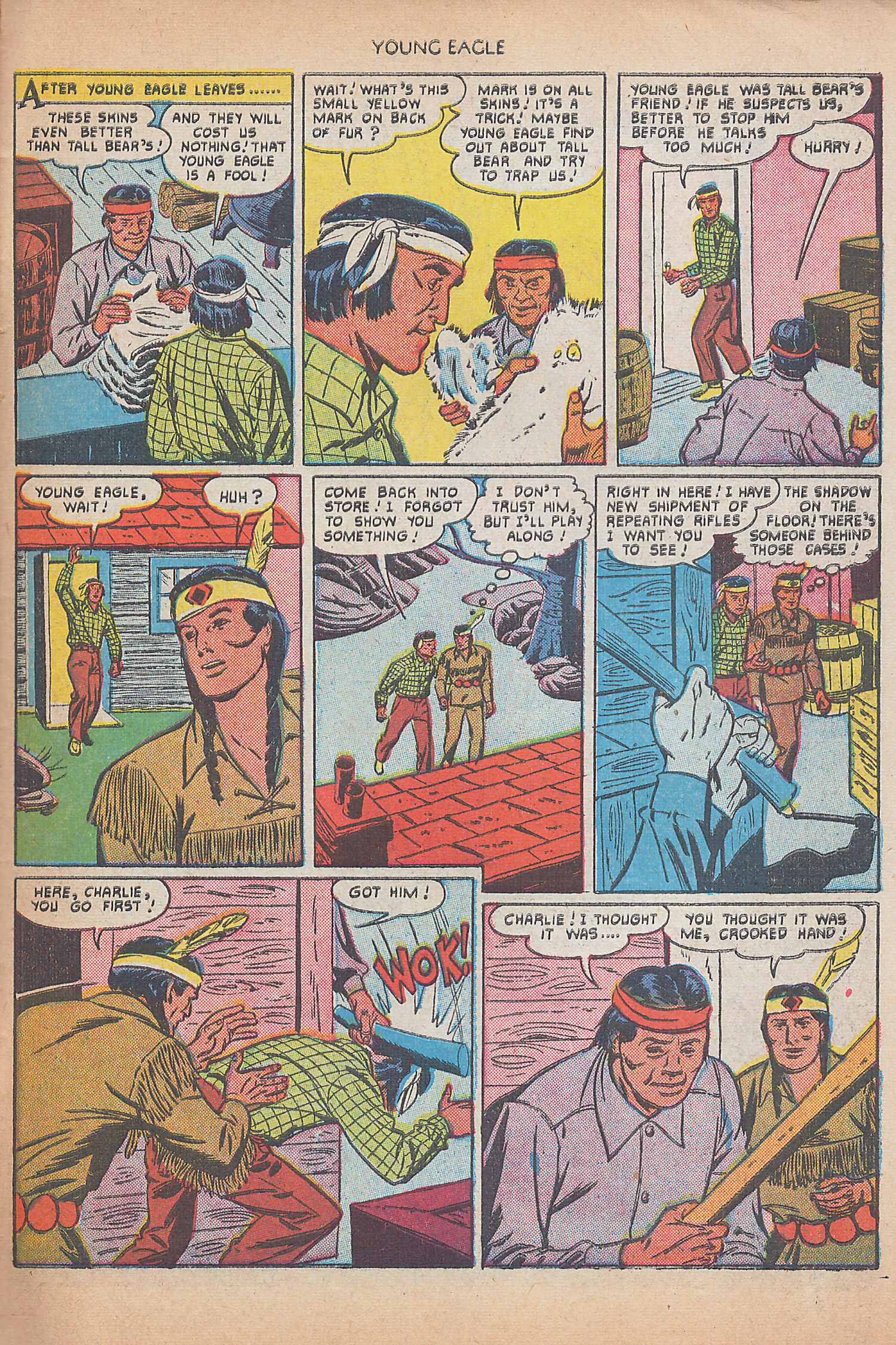 Read online Young Eagle comic -  Issue #3 - 27
