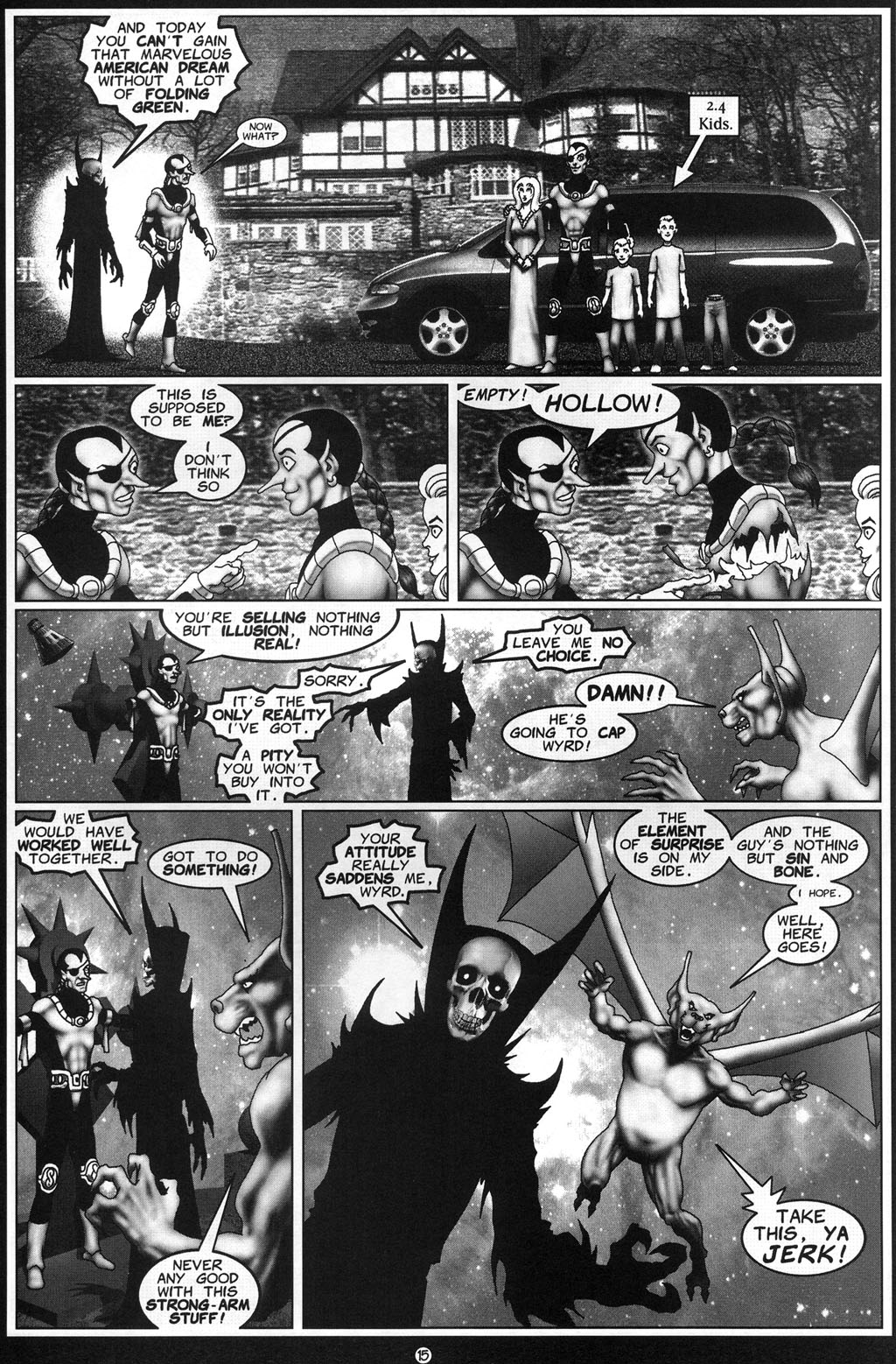 Read online Wyrd the Reluctant Warrior comic -  Issue #5 - 16