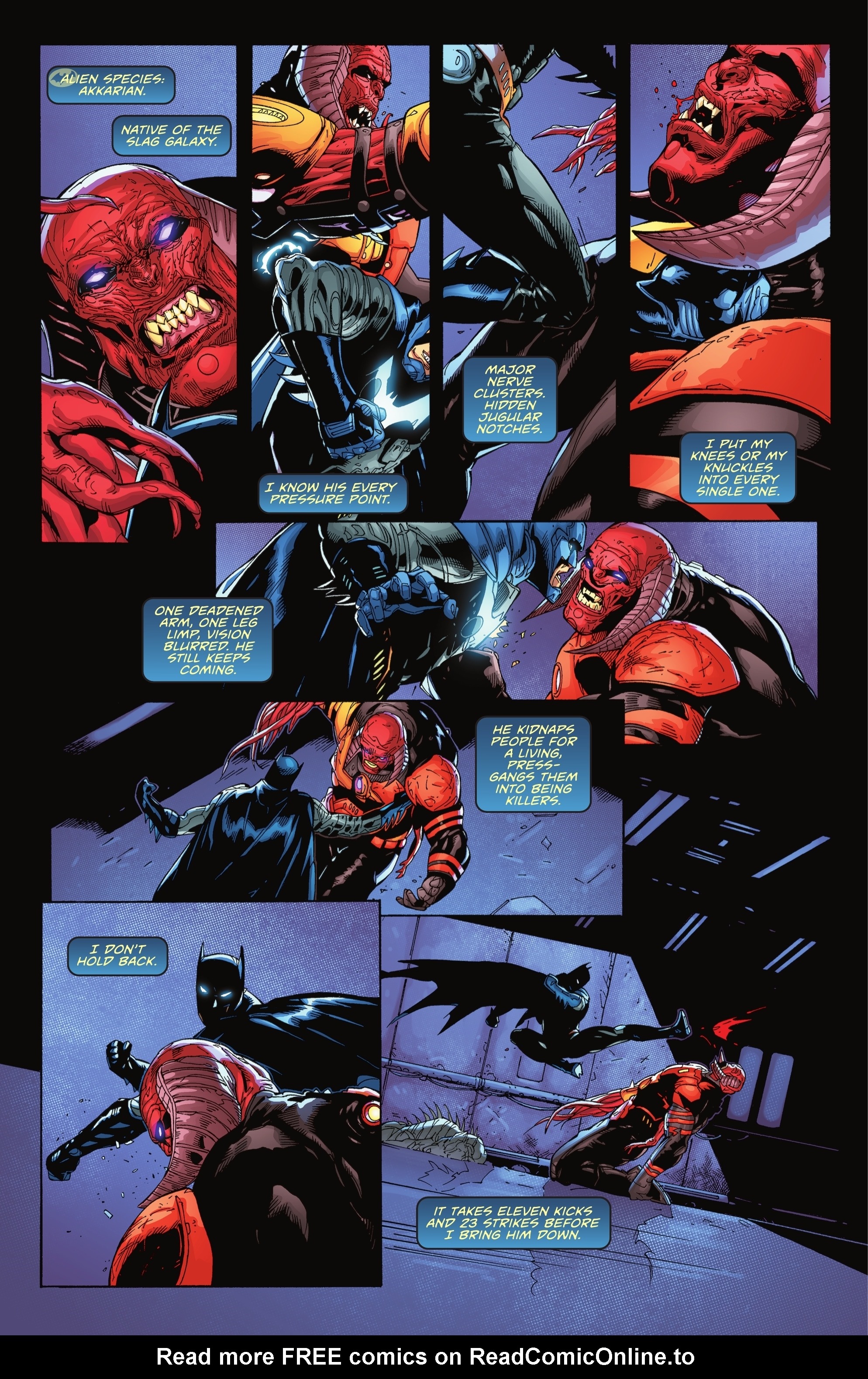 Read online Batman Off-World comic -  Issue #3 - 21