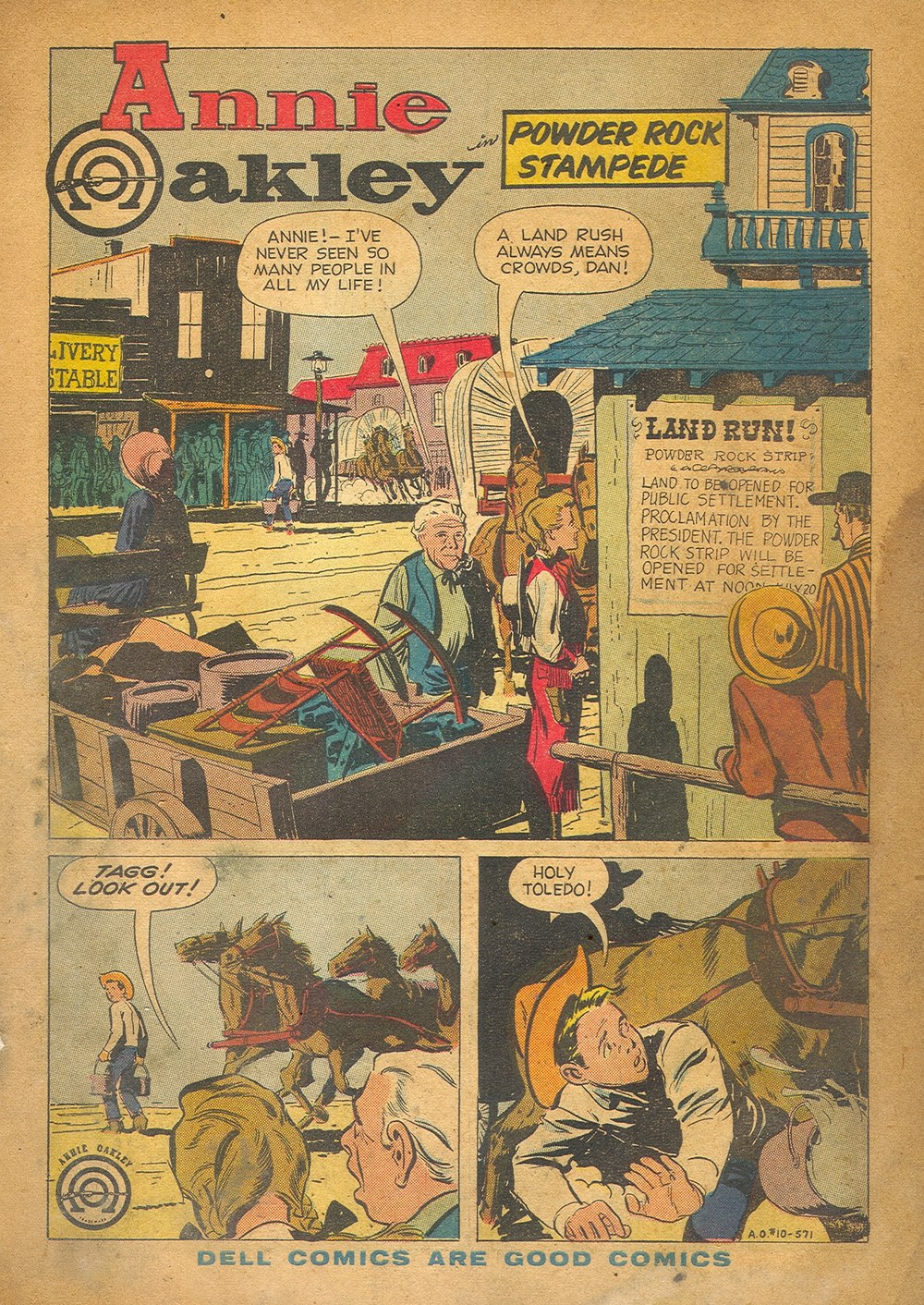 Read online Annie Oakley & Tagg comic -  Issue #10 - 3