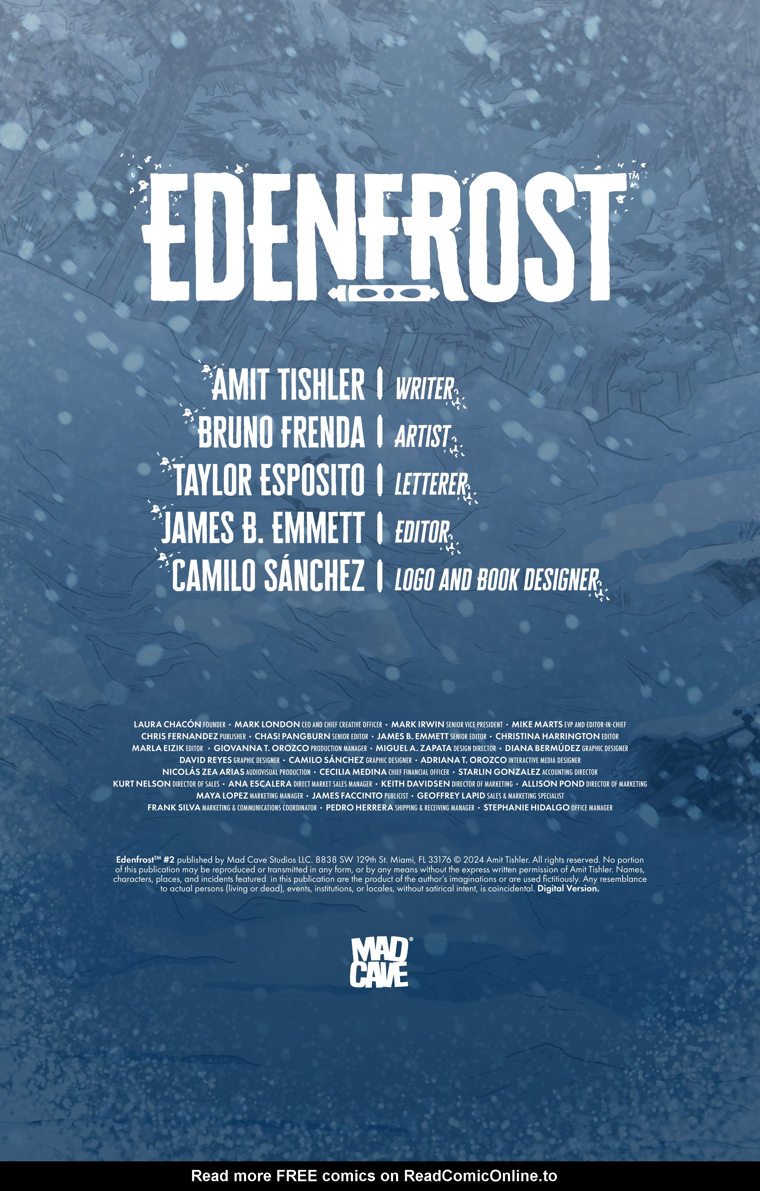 Read online Edenfrost comic -  Issue #2 - 2