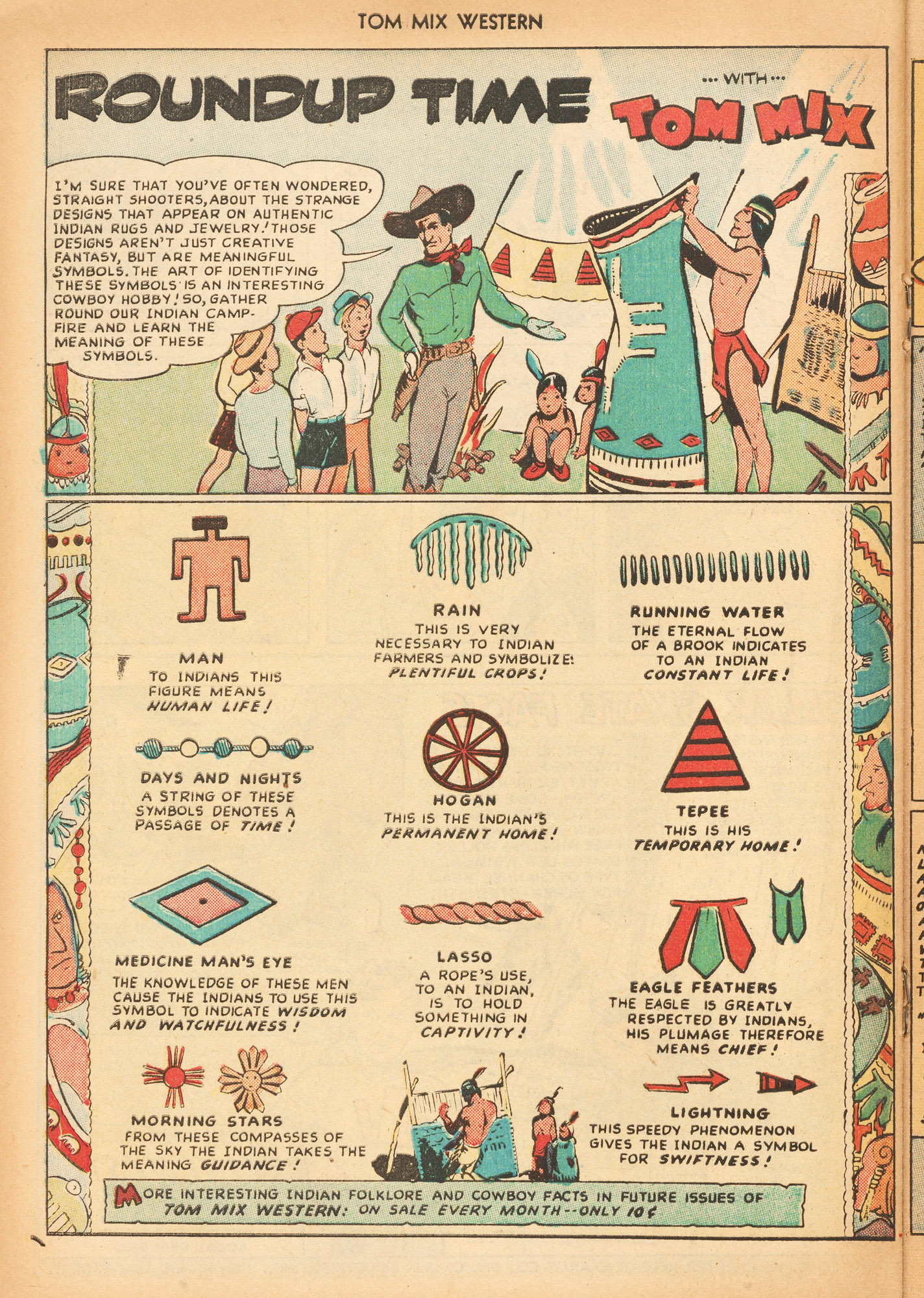 Read online Tom Mix Western (1948) comic -  Issue #15 - 34