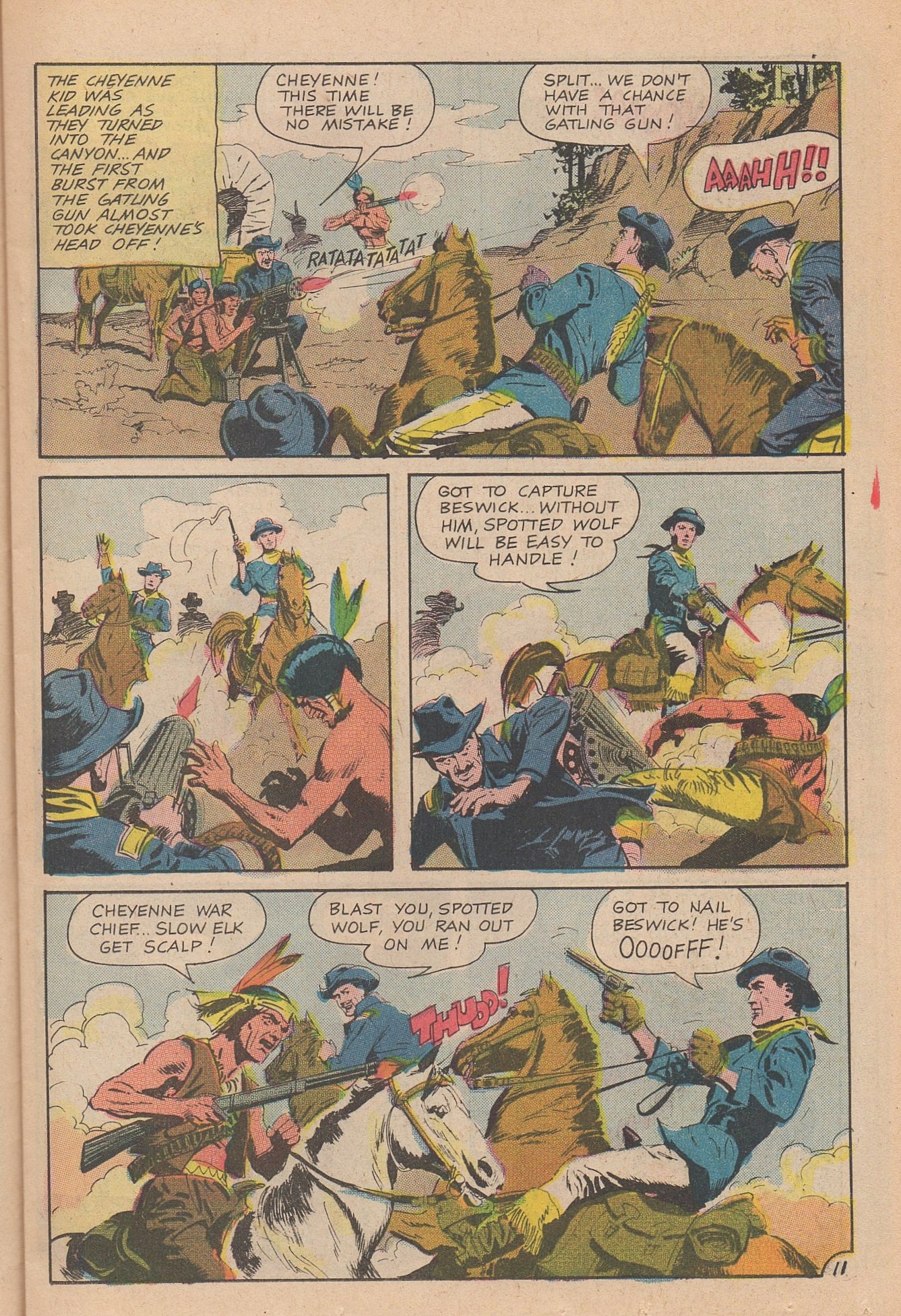 Read online Cheyenne Kid comic -  Issue #66 - 25