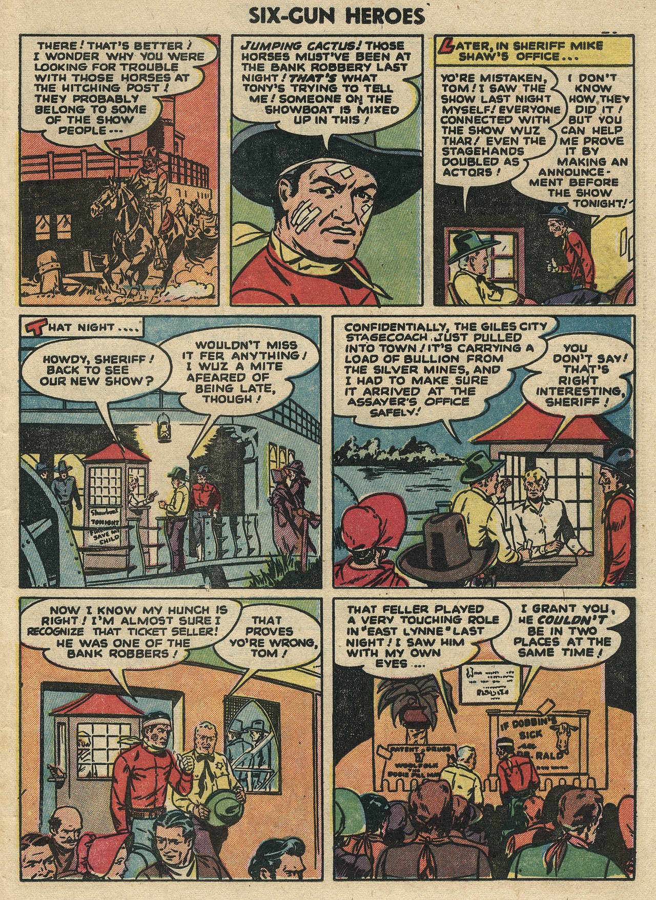 Read online Six-Gun Heroes comic -  Issue #27 - 27