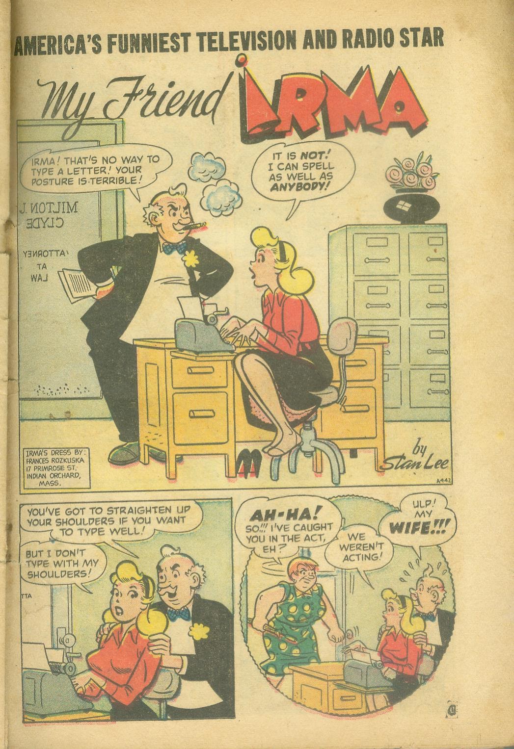 Read online My Friend Irma comic -  Issue #23 - 19