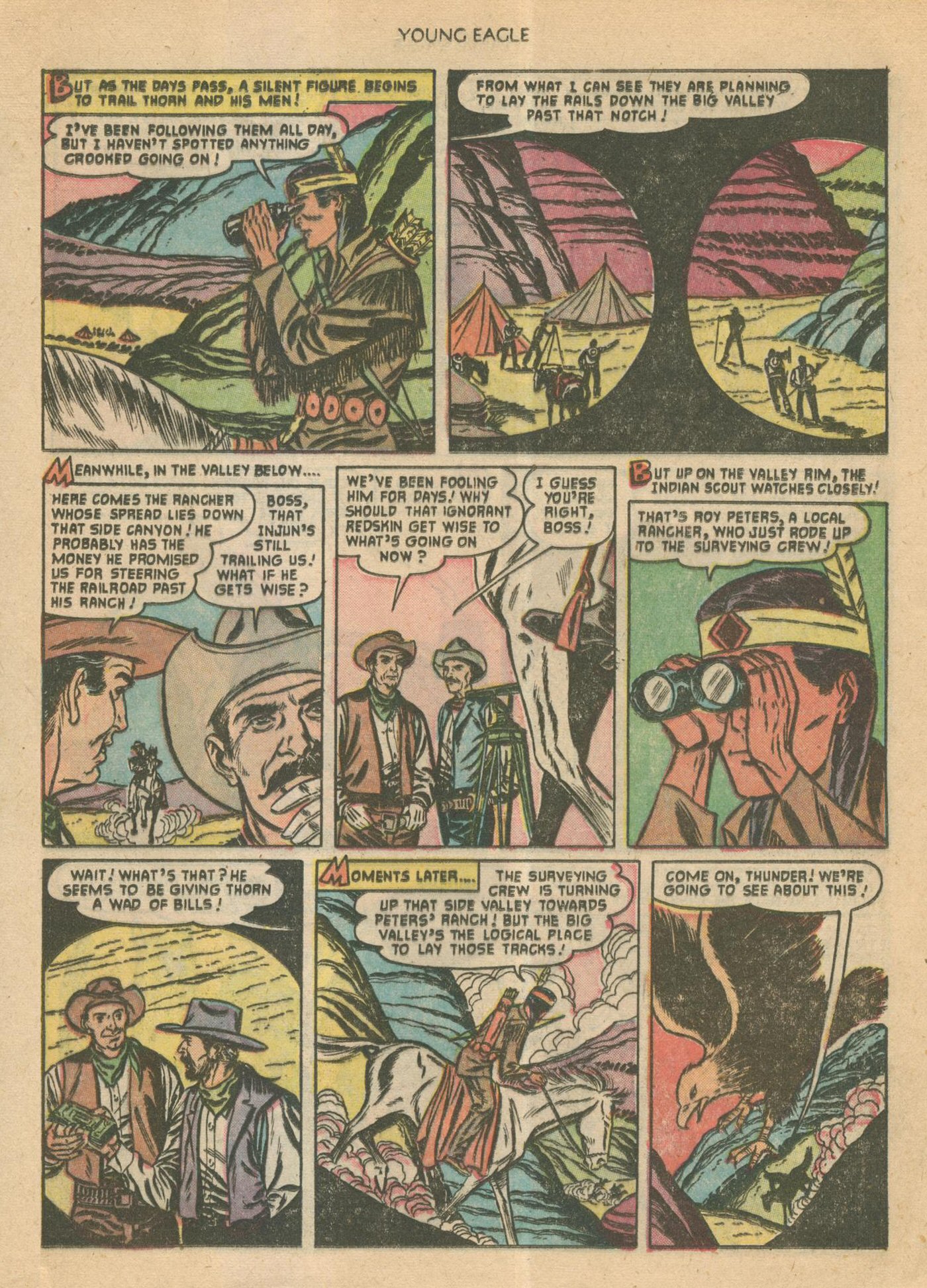 Read online Young Eagle comic -  Issue #9 - 8