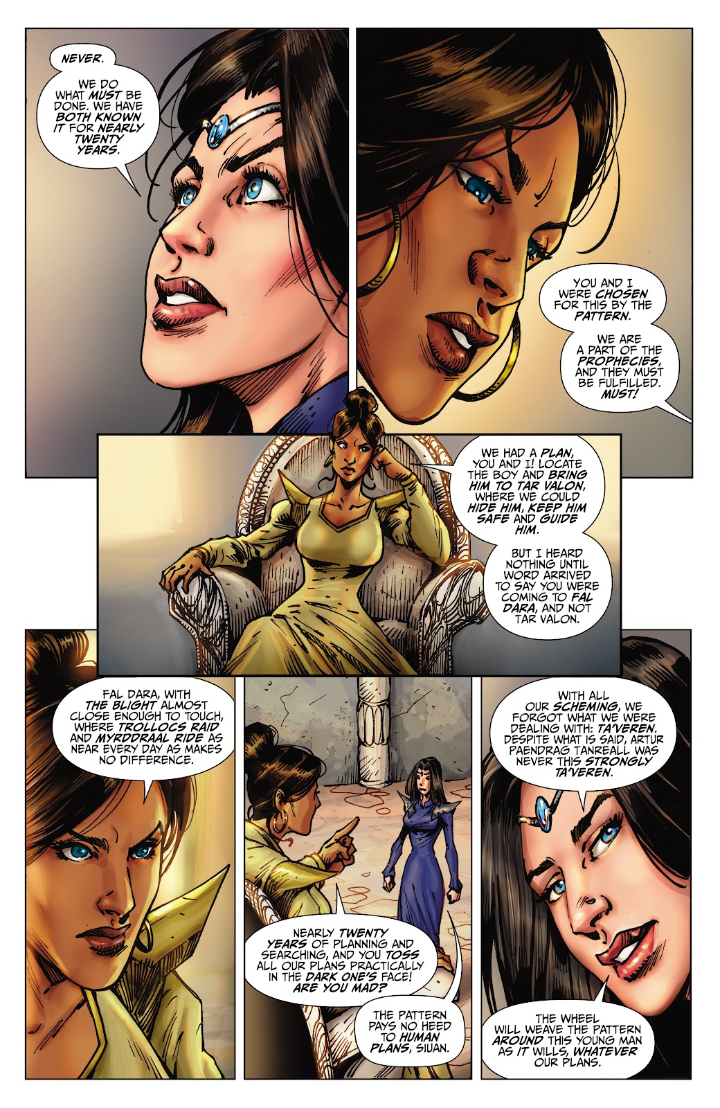 Robert Jordan's The Wheel of Time: The Great Hunt issue 3 - Page 22