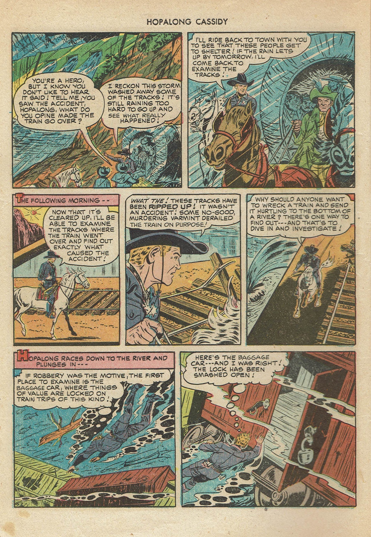 Read online Hopalong Cassidy comic -  Issue #45 - 6