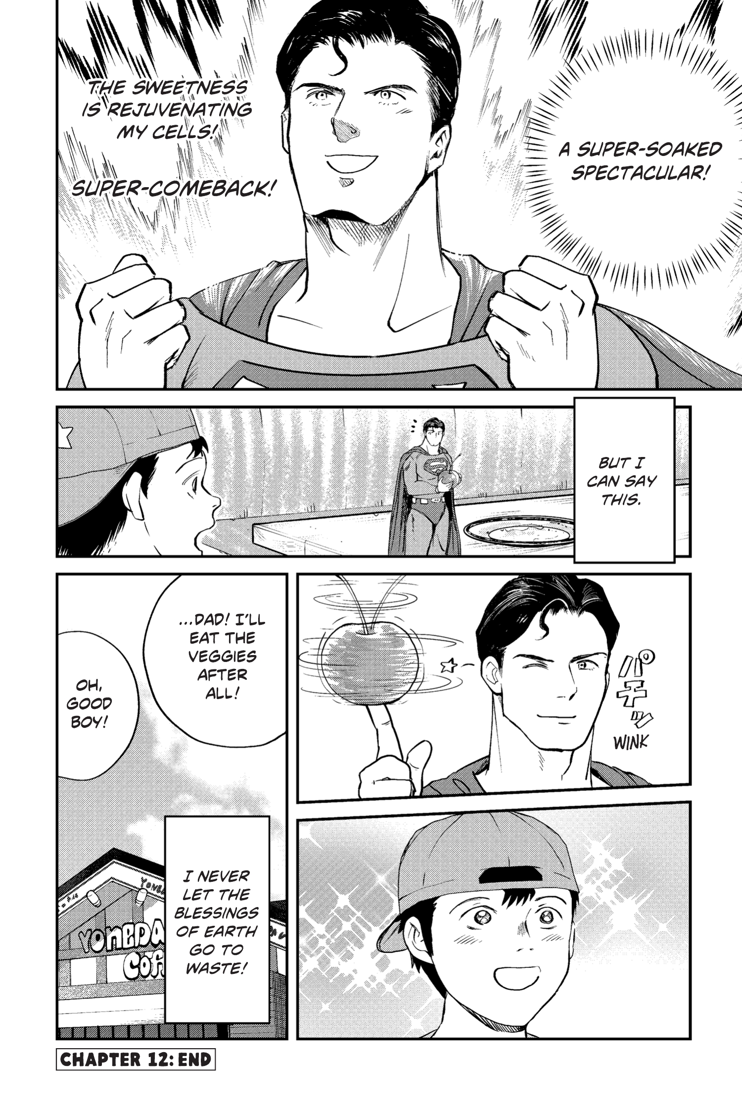 Read online Superman vs. Meshi comic -  Issue #12 - 20