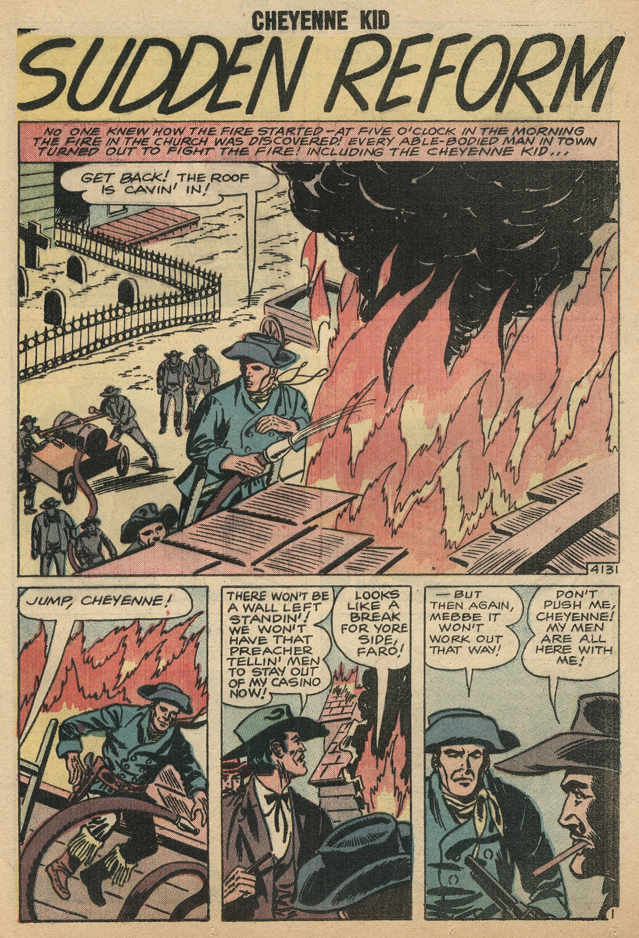 Read online Cheyenne Kid comic -  Issue #15 - 25