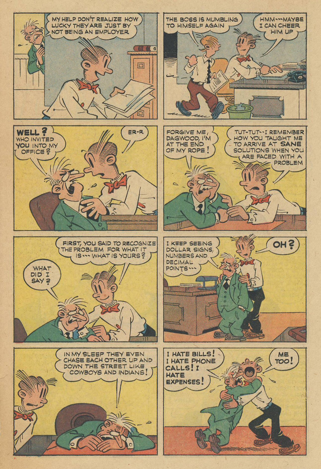 Read online Blondie Comics (1960) comic -  Issue #150 - 13