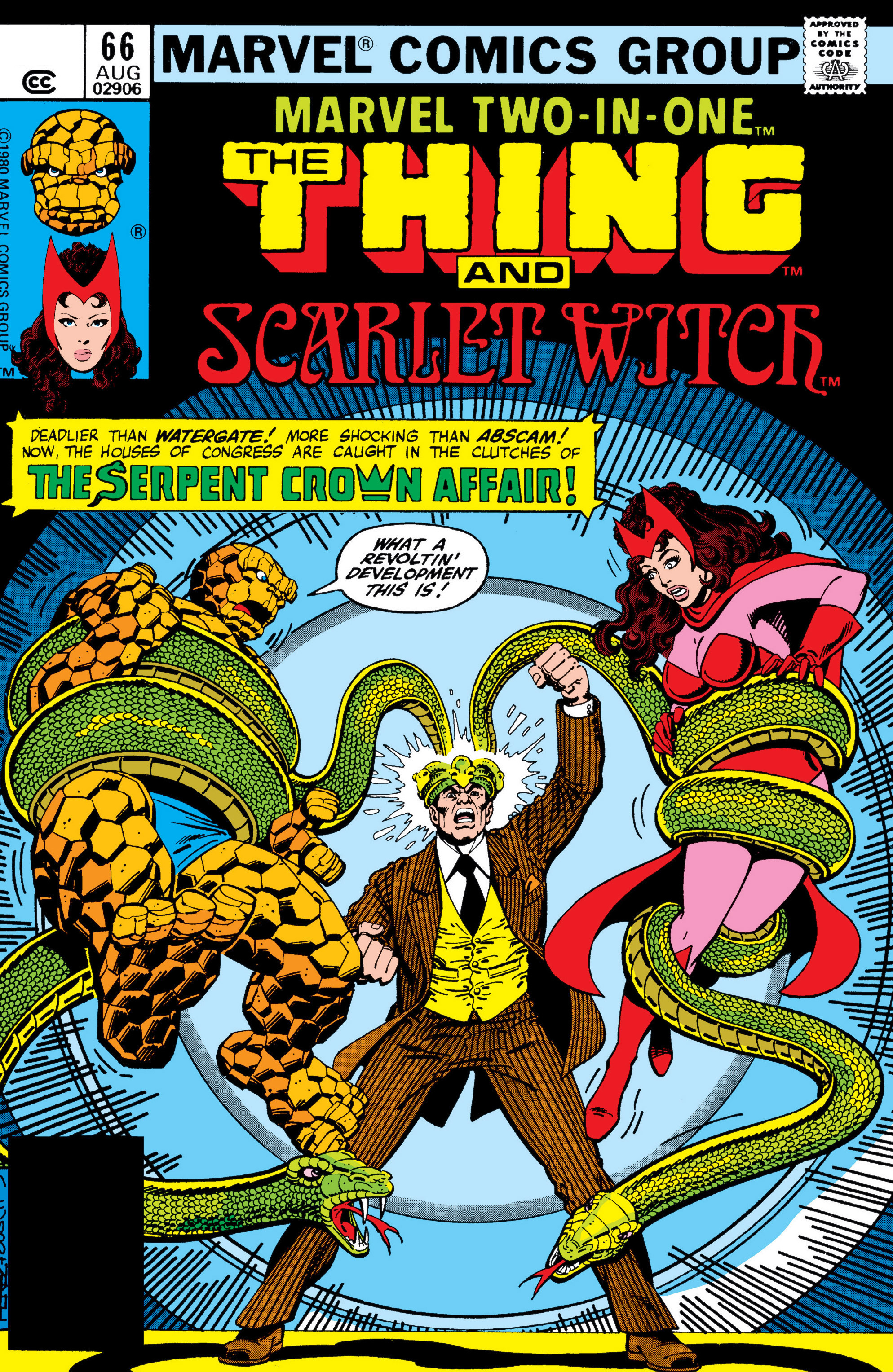 Read online Marvel Two-In-One comic -  Issue #66 - 1