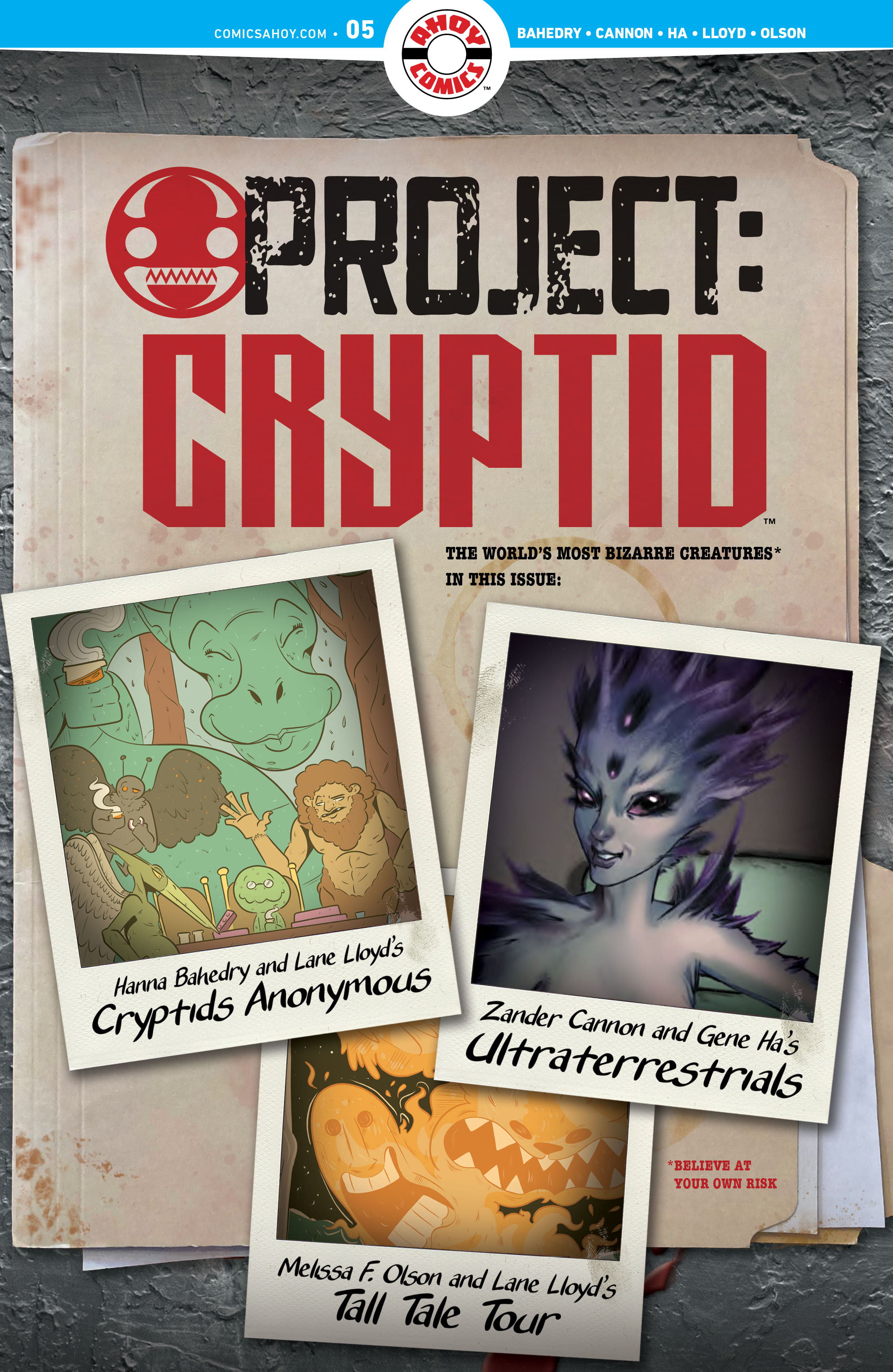 Read online Project Cryptid comic -  Issue #5 - 1