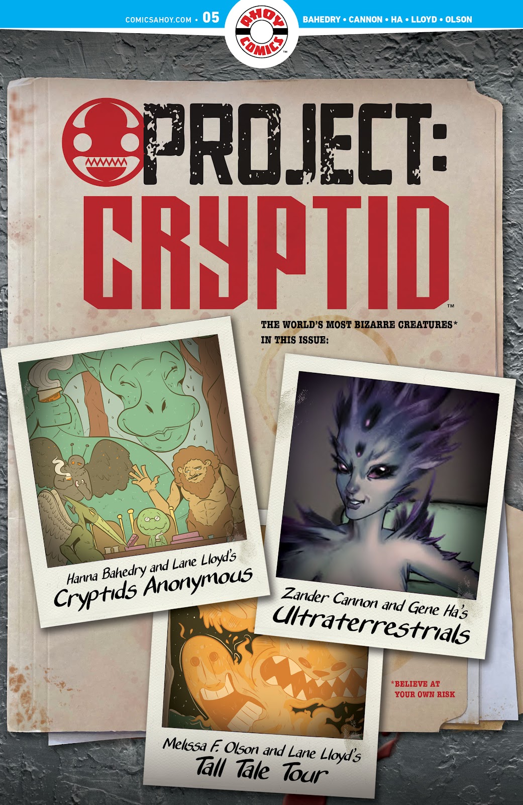 Project Cryptid issue 5 - Page 1