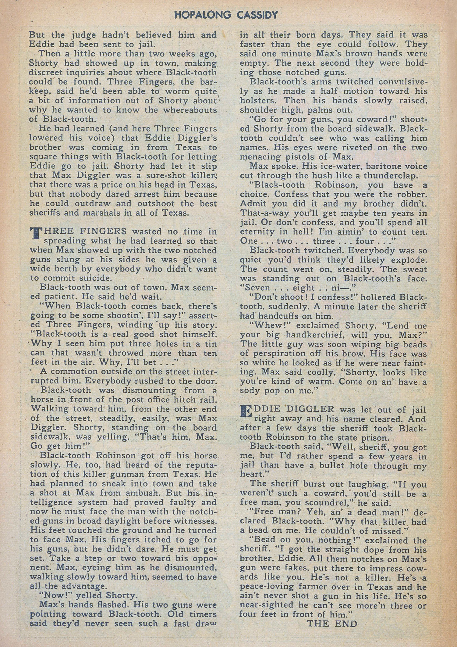Read online Hopalong Cassidy comic -  Issue #18 - 38