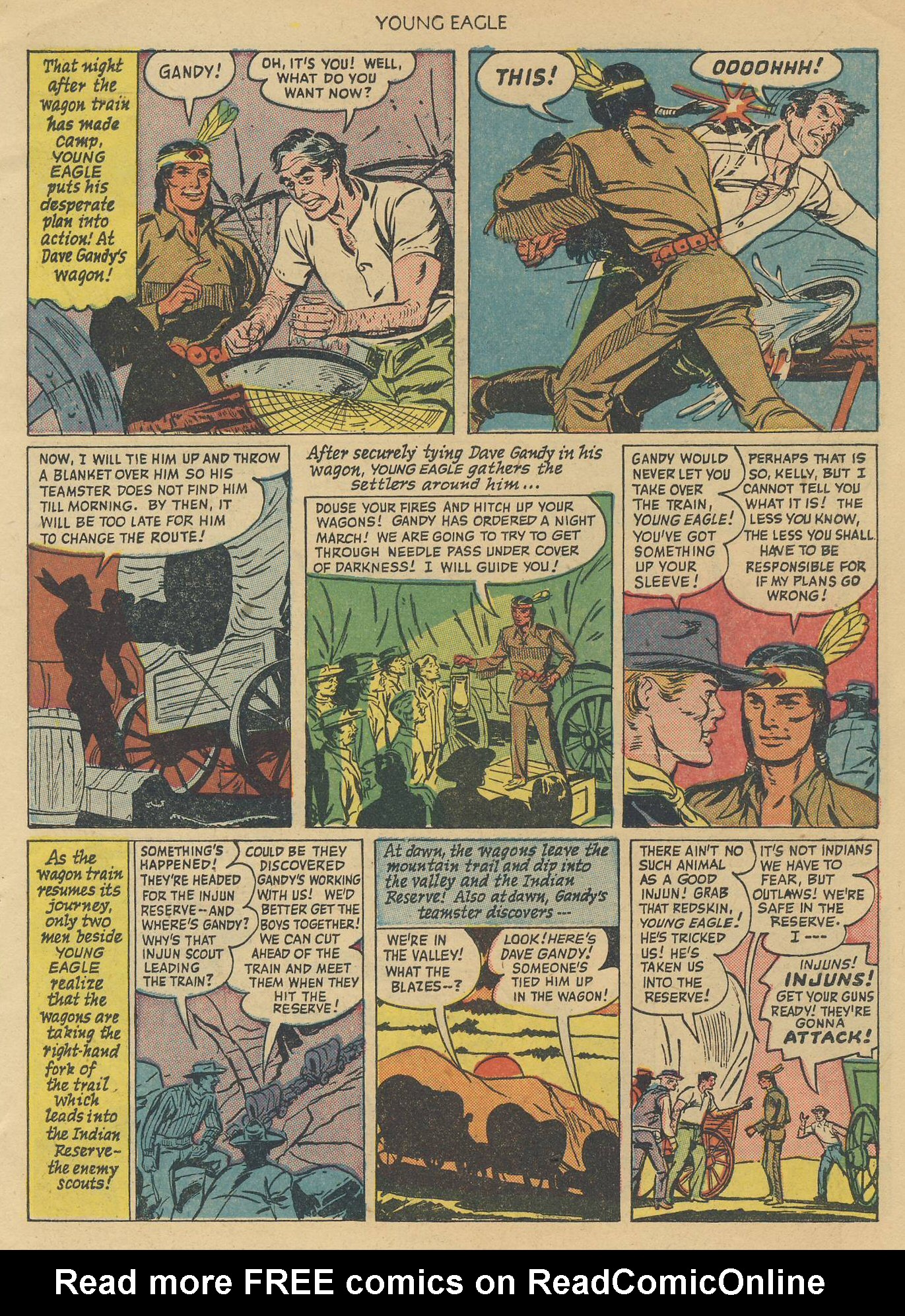 Read online Young Eagle comic -  Issue #1 - 11