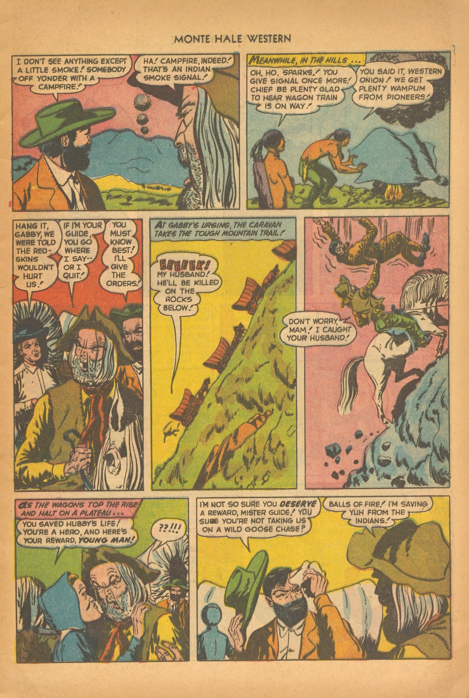 Read online Monte Hale Western comic -  Issue #76 - 13