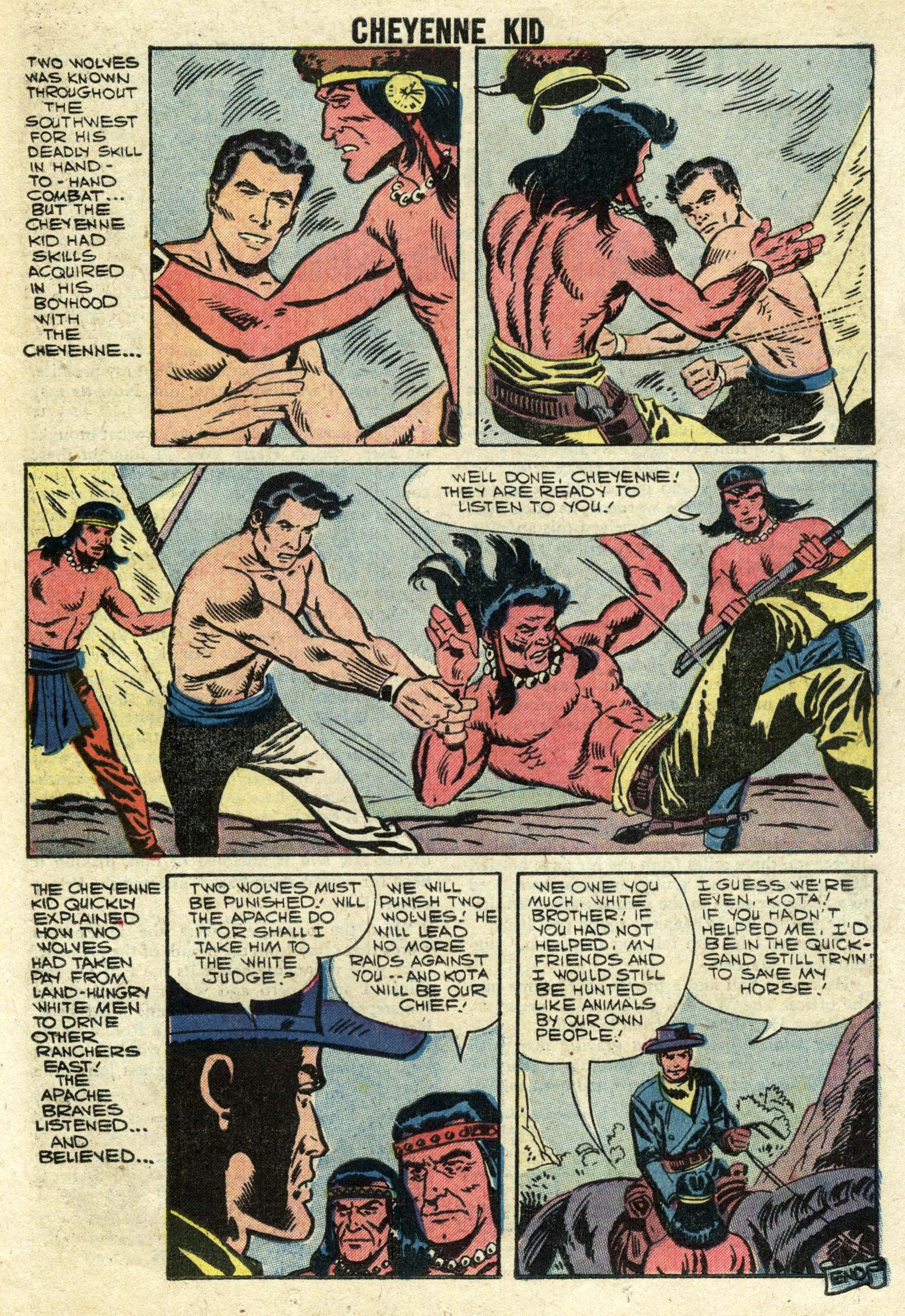 Read online Cheyenne Kid comic -  Issue #14 - 23