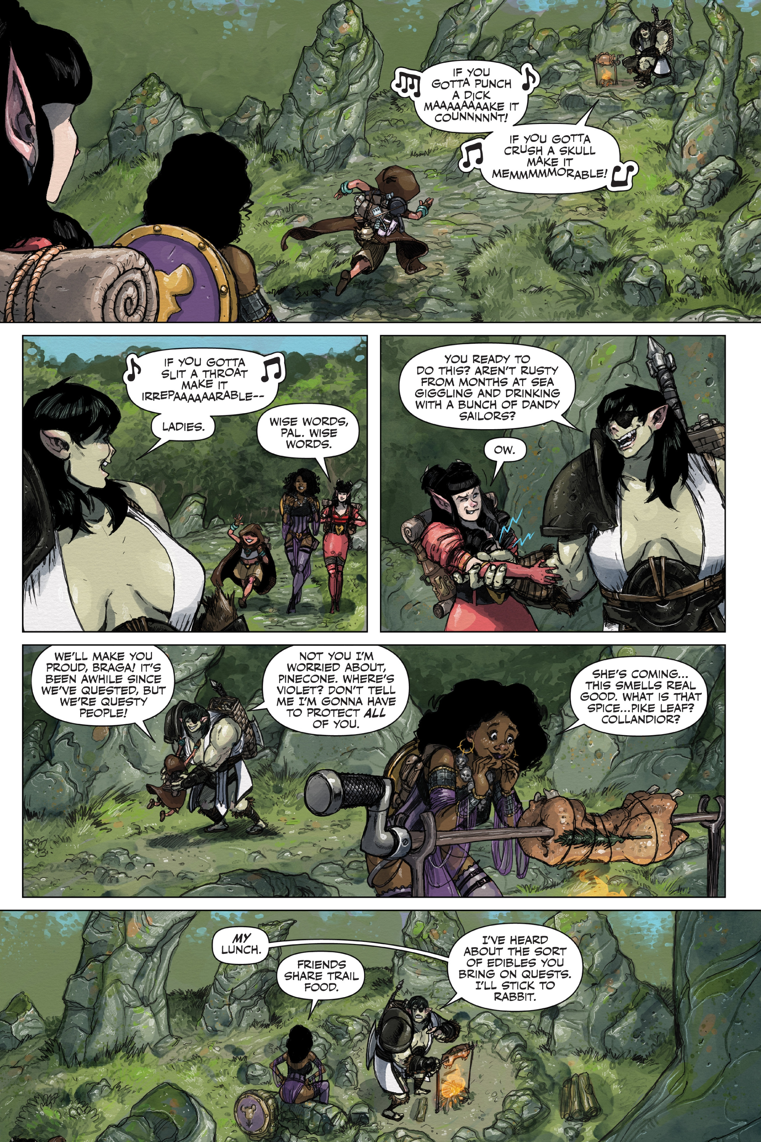 Read online Rat Queens Omnibus comic -  Issue # TPB (Part 5) - 3