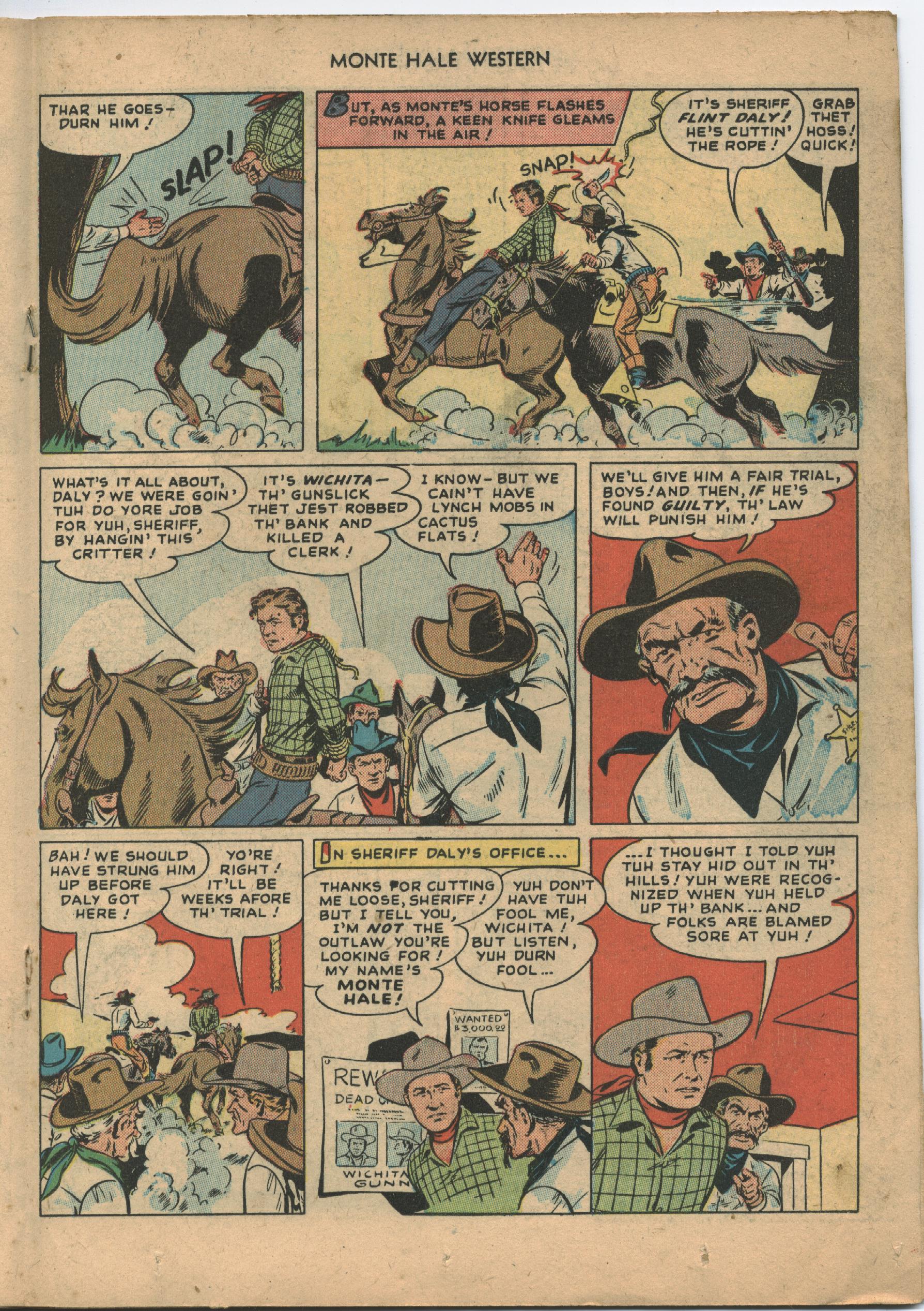 Read online Monte Hale Western comic -  Issue #29 - 27