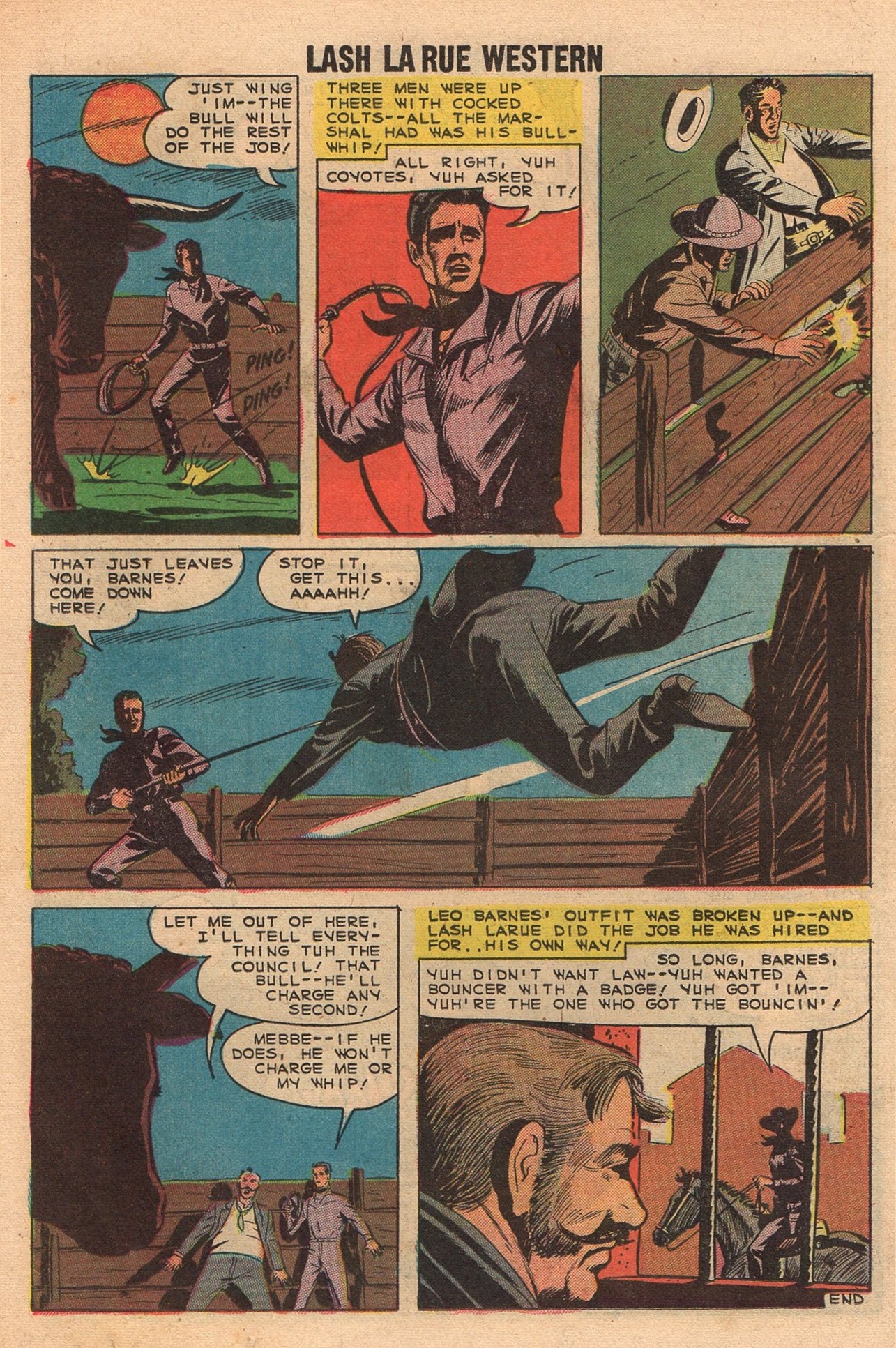 Read online Lash Larue Western (1949) comic -  Issue #73 - 18