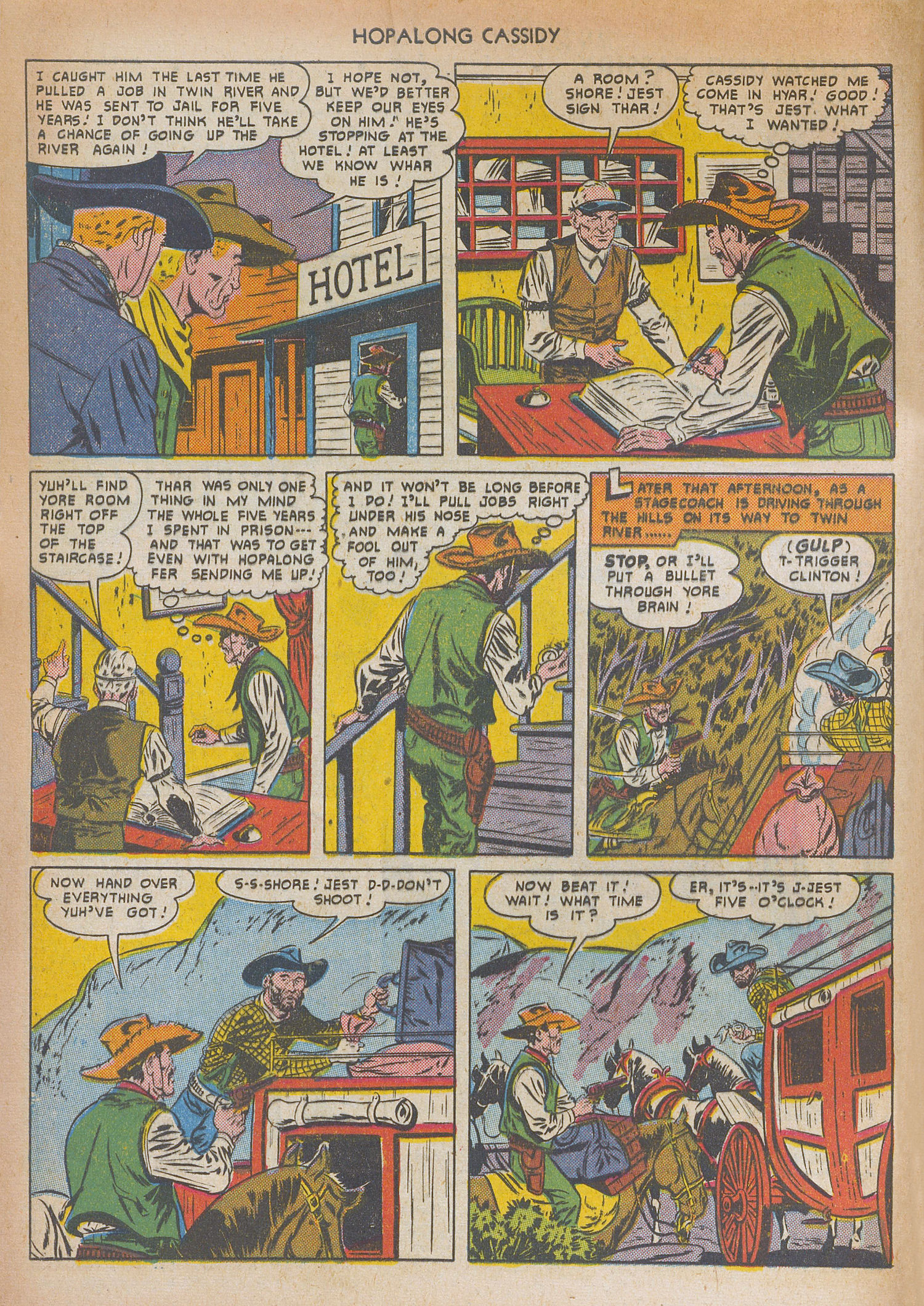 Read online Hopalong Cassidy comic -  Issue #53 - 4