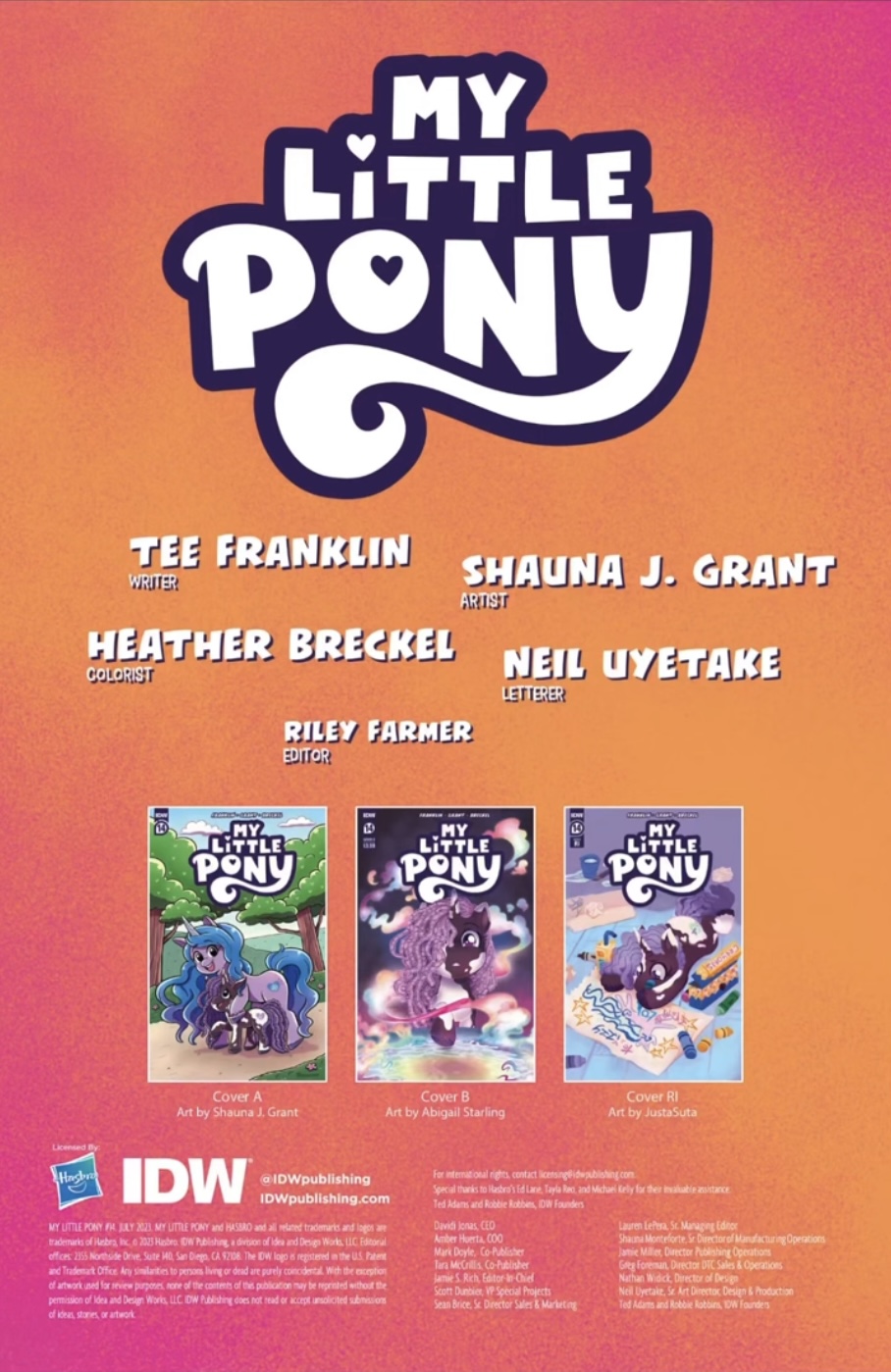 Read online My Little Pony comic -  Issue #14 - 23