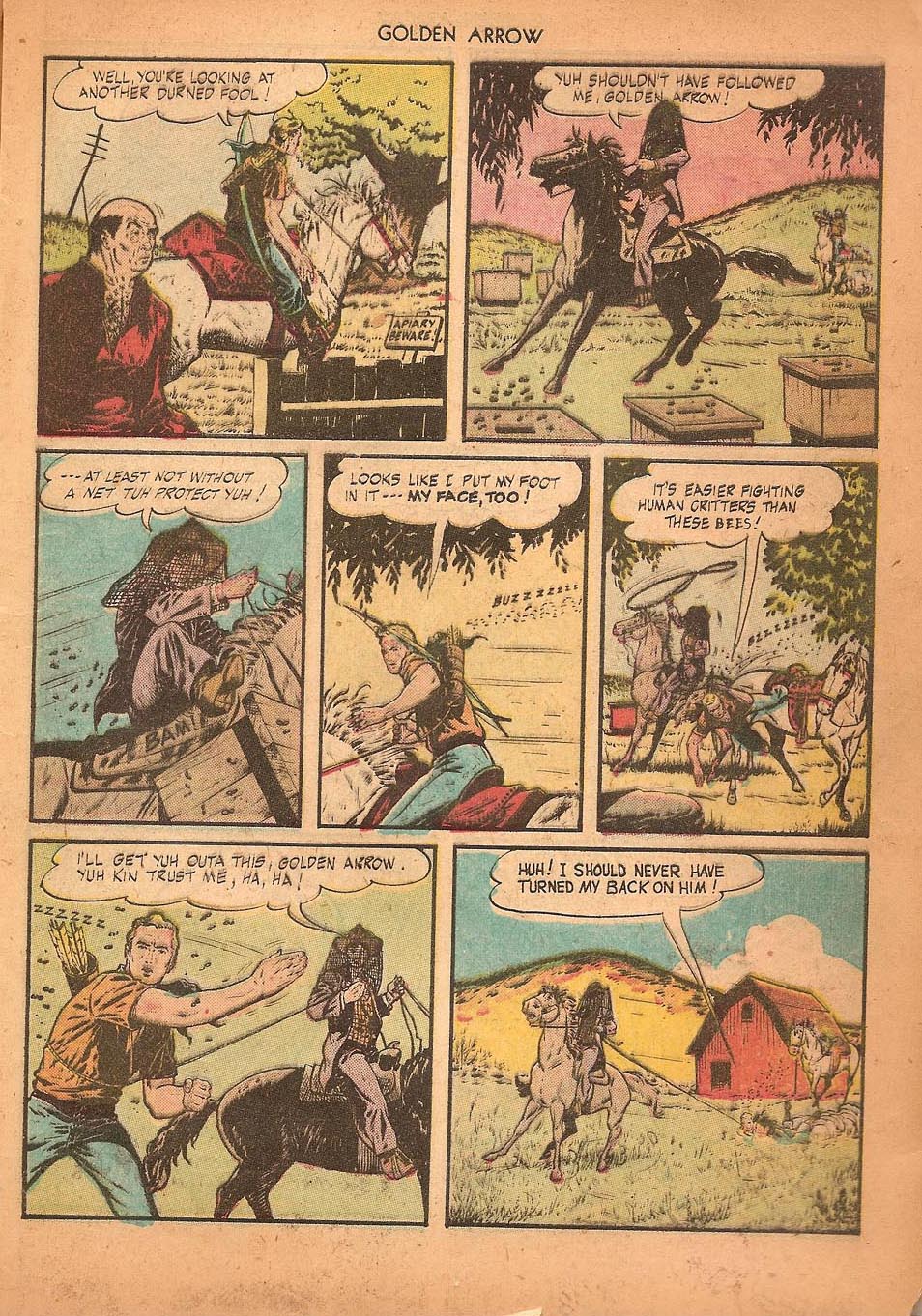 Read online Golden Arrow comic -  Issue #5 - 21