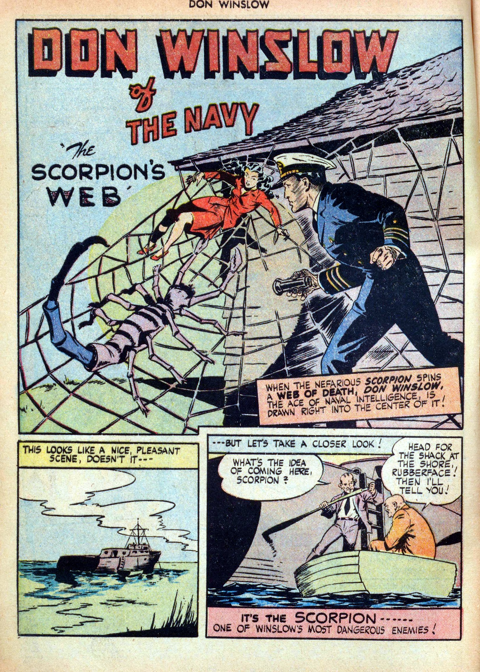 Read online Don Winslow of the Navy comic -  Issue #44 - 4