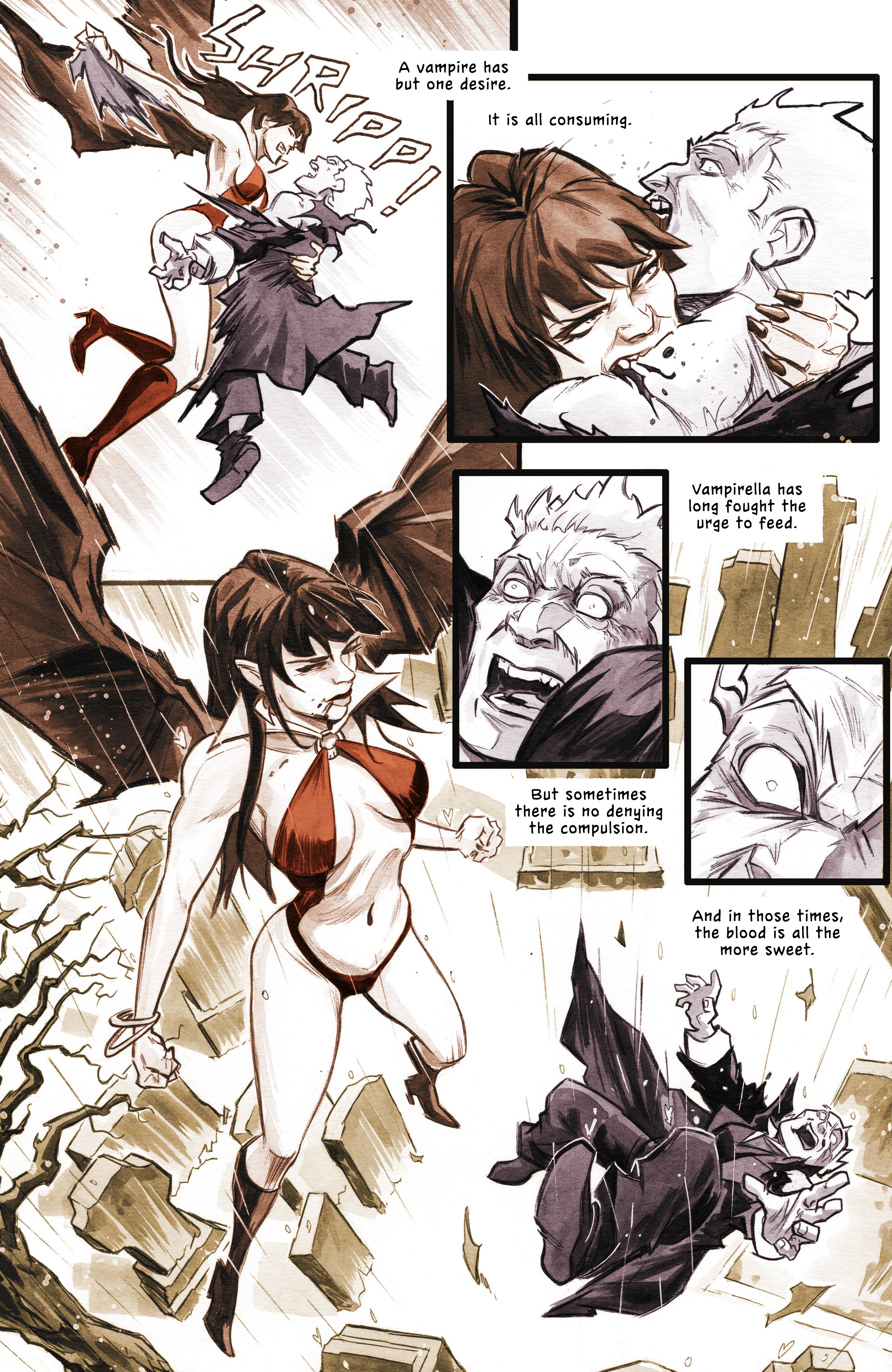 Read online Vampirella: Dead Flowers comic -  Issue #4 - 16