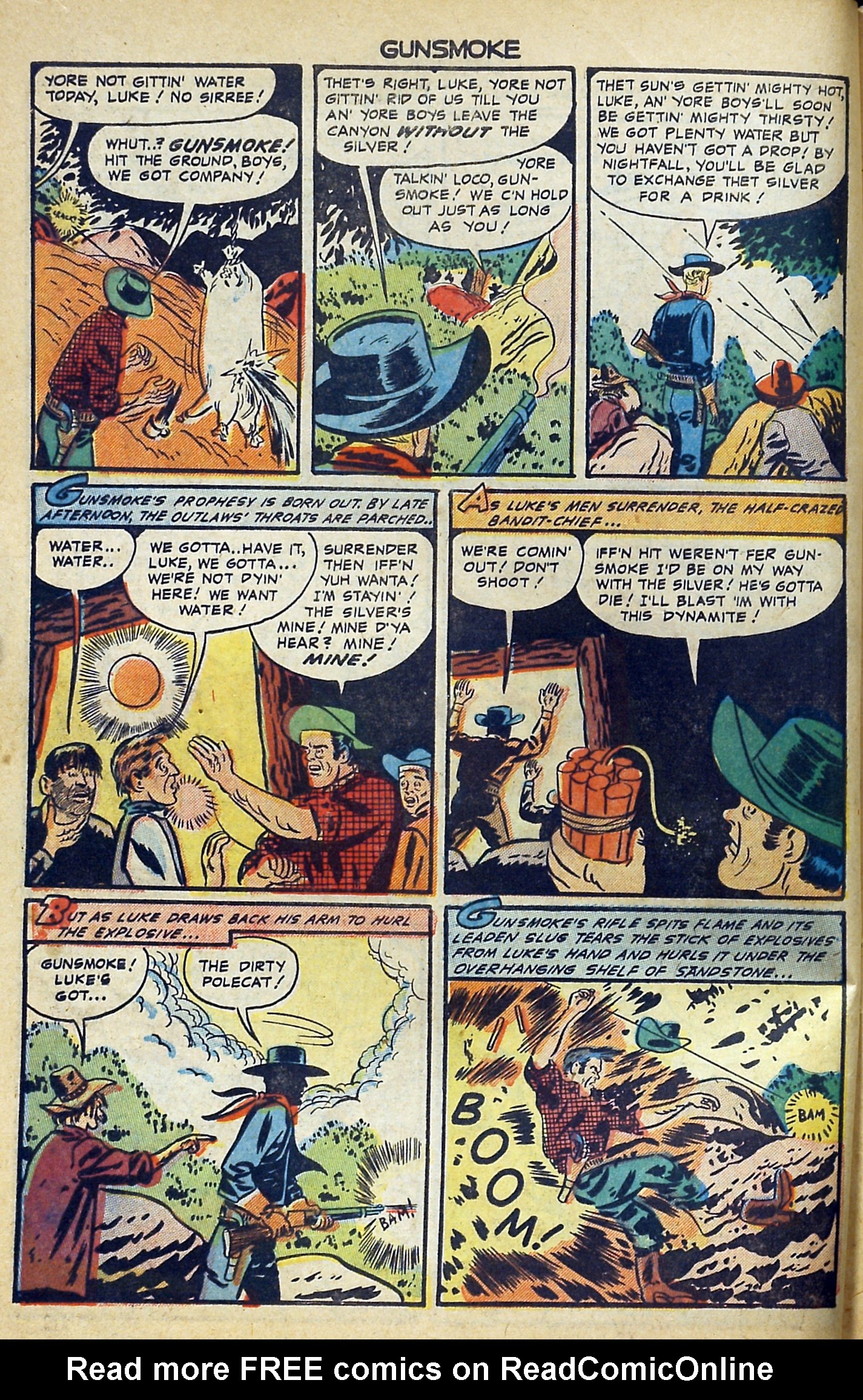 Read online Gunsmoke comic -  Issue #6 - 10
