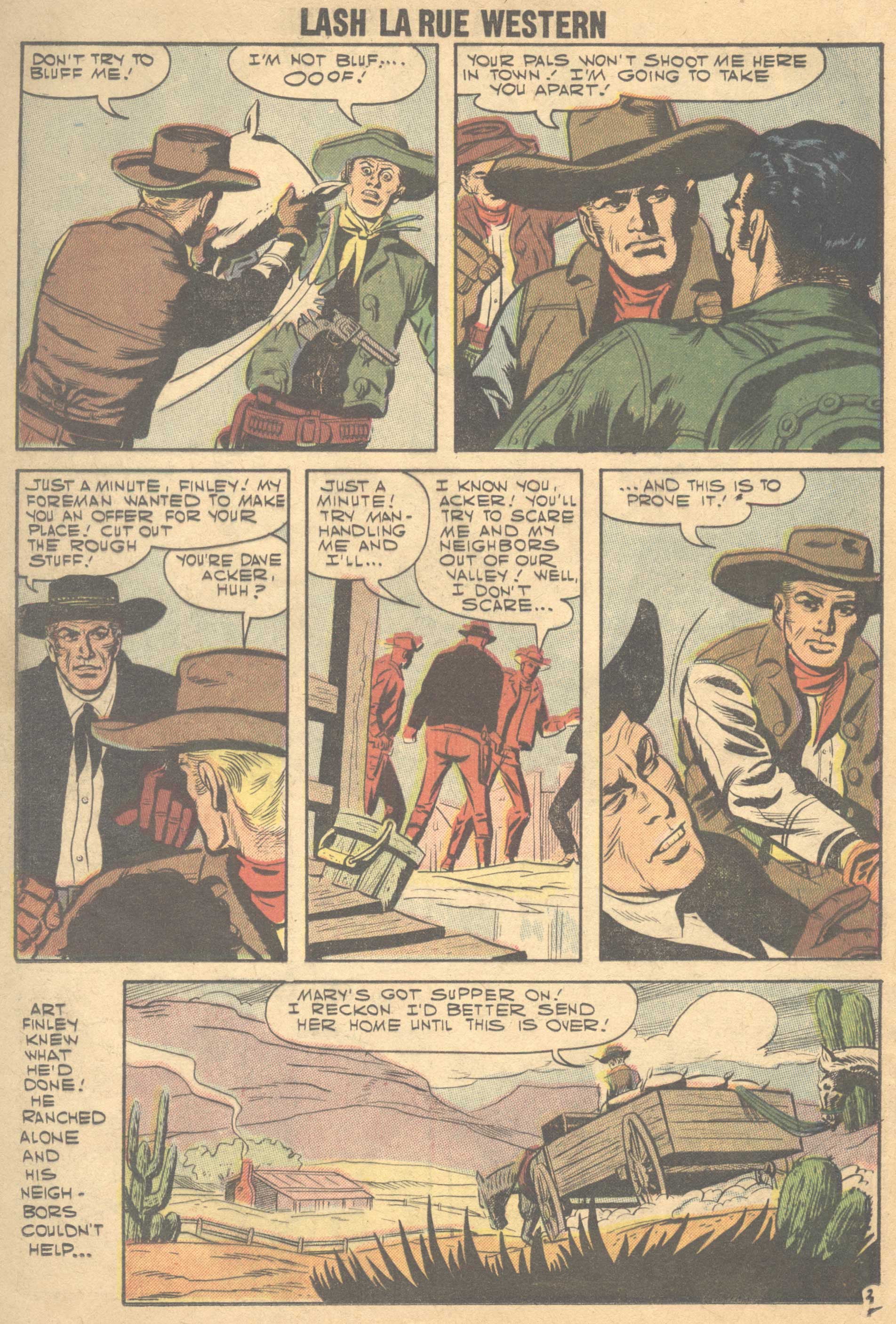 Read online Lash Larue Western (1949) comic -  Issue #66 - 21