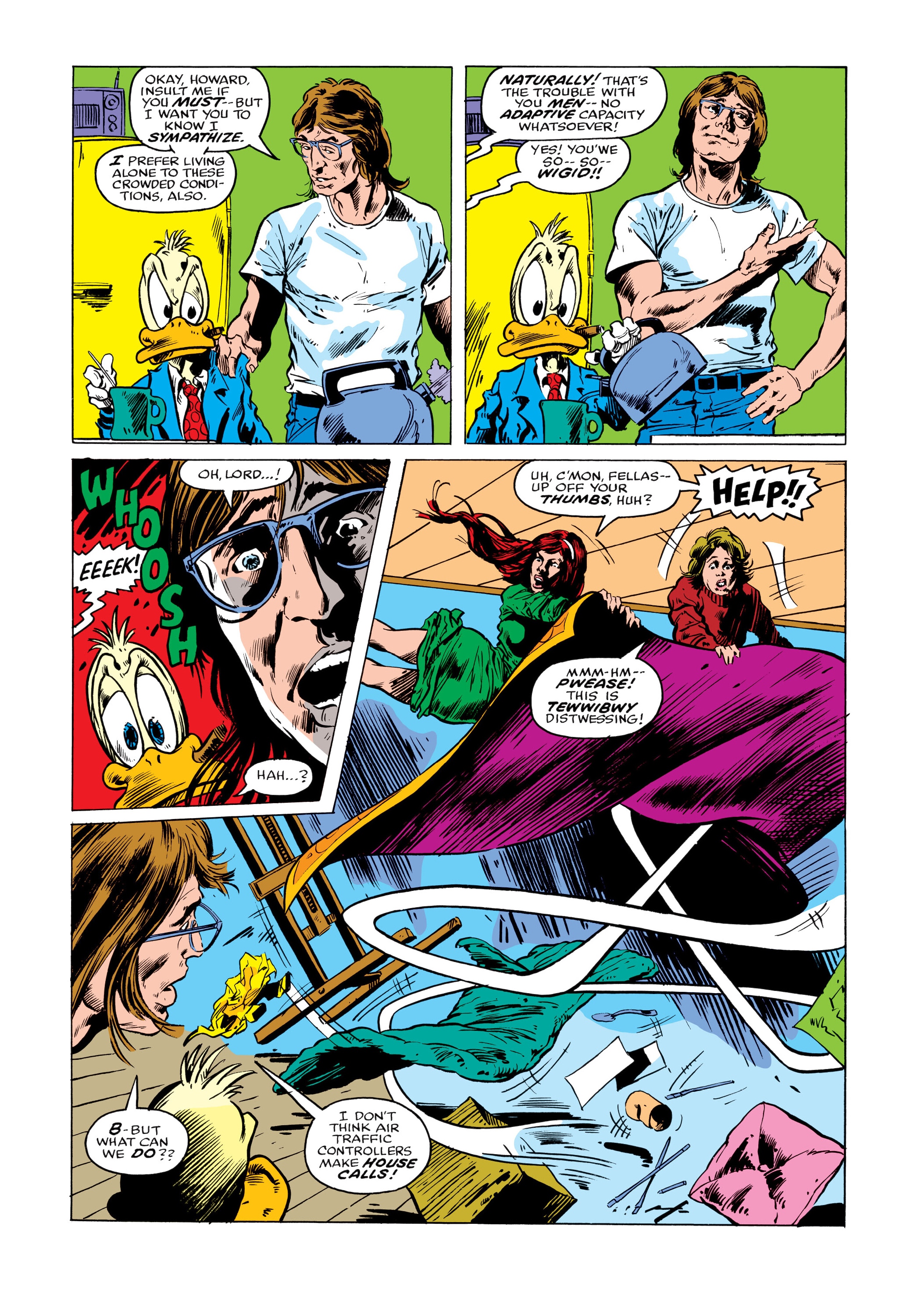 Read online Marvel Masterworks: Howard the Duck comic -  Issue # TPB 2 (Part 1) - 16