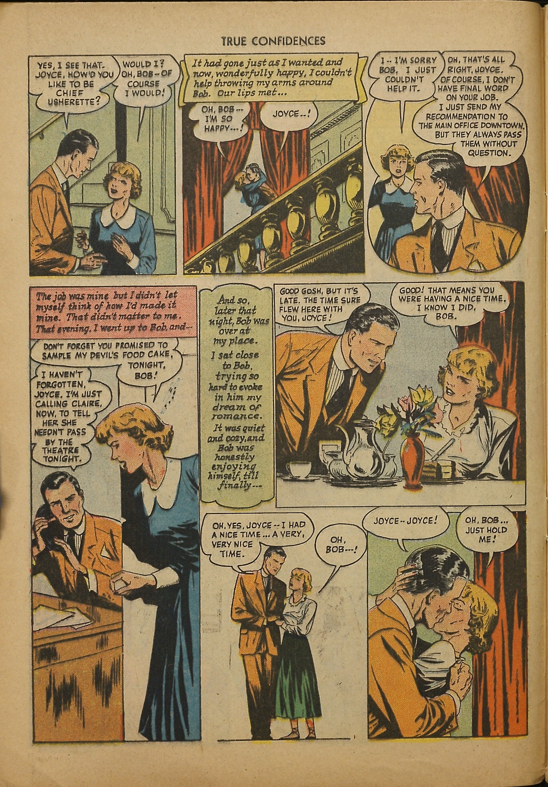 Read online True Confidences comic -  Issue #1 - 8