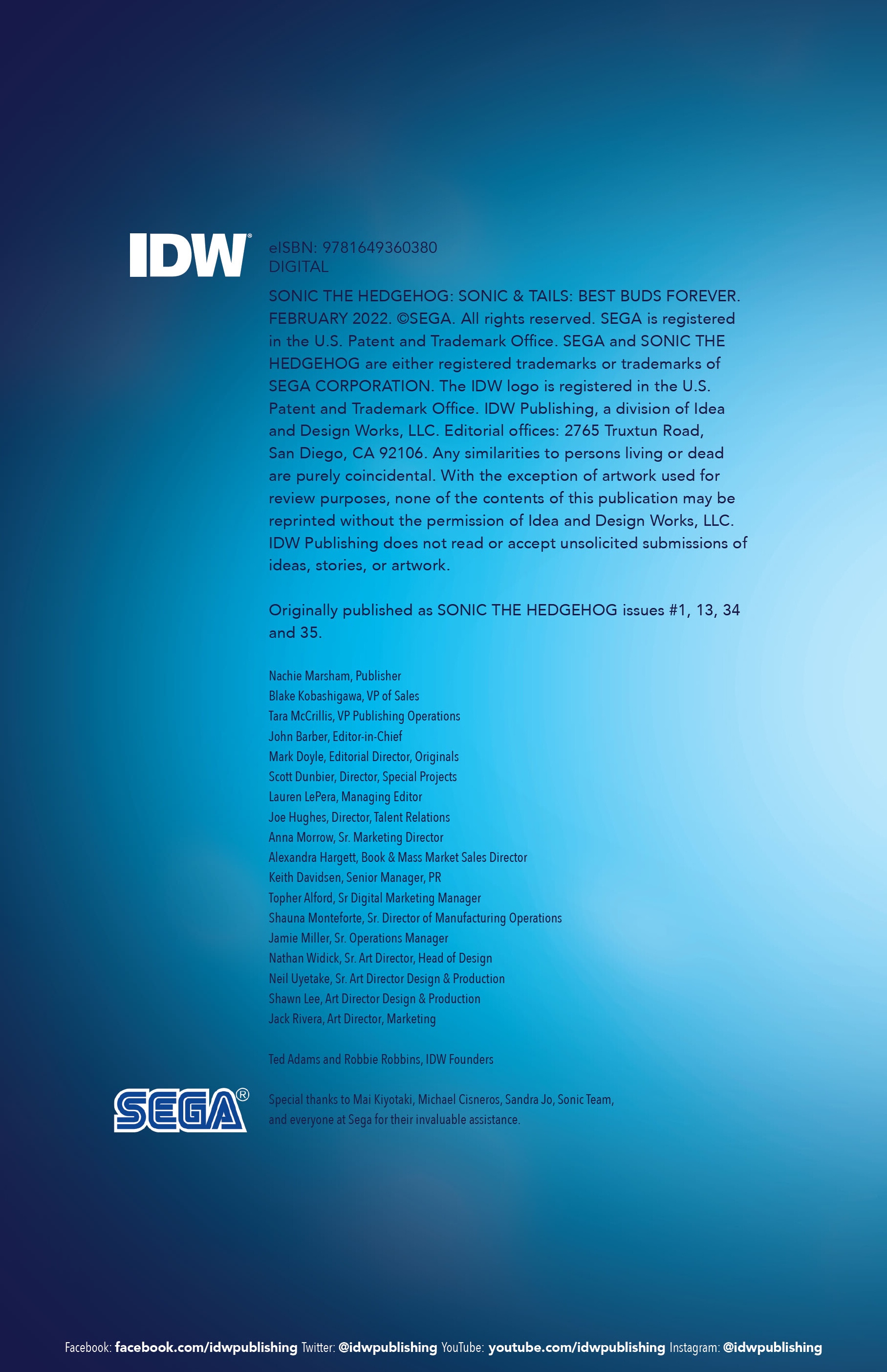 Read online Sonic the Hedgehog: Sonic & Tails: Best Buds Forever comic -  Issue # TPB - 3