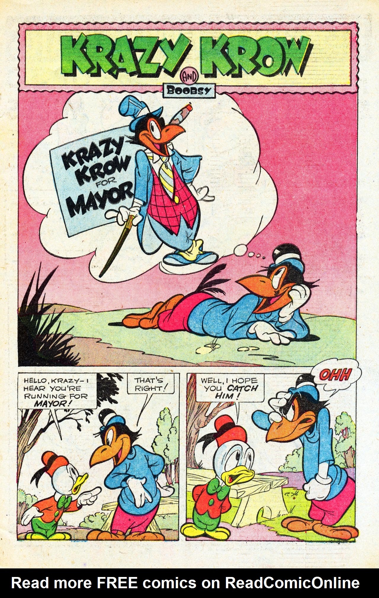Read online Krazy Krow (1958) comic -  Issue #7 - 3