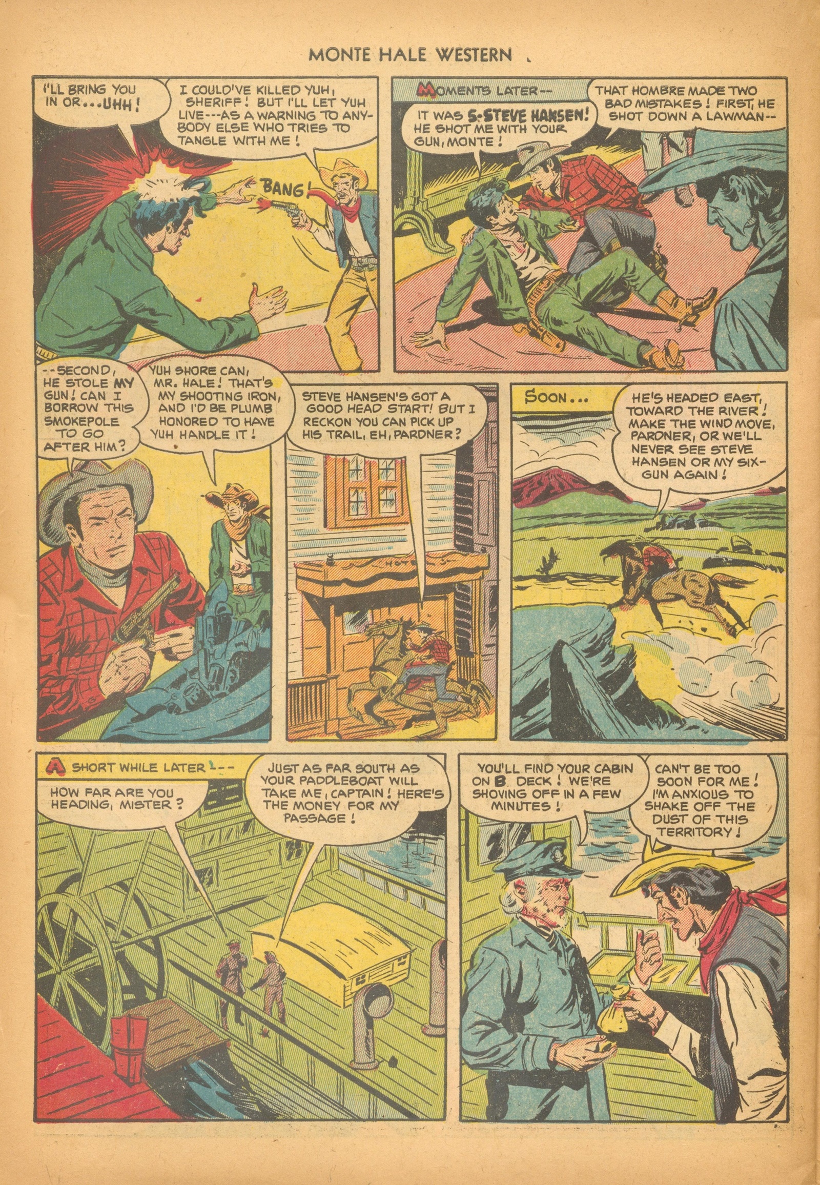 Read online Monte Hale Western comic -  Issue #75 - 30