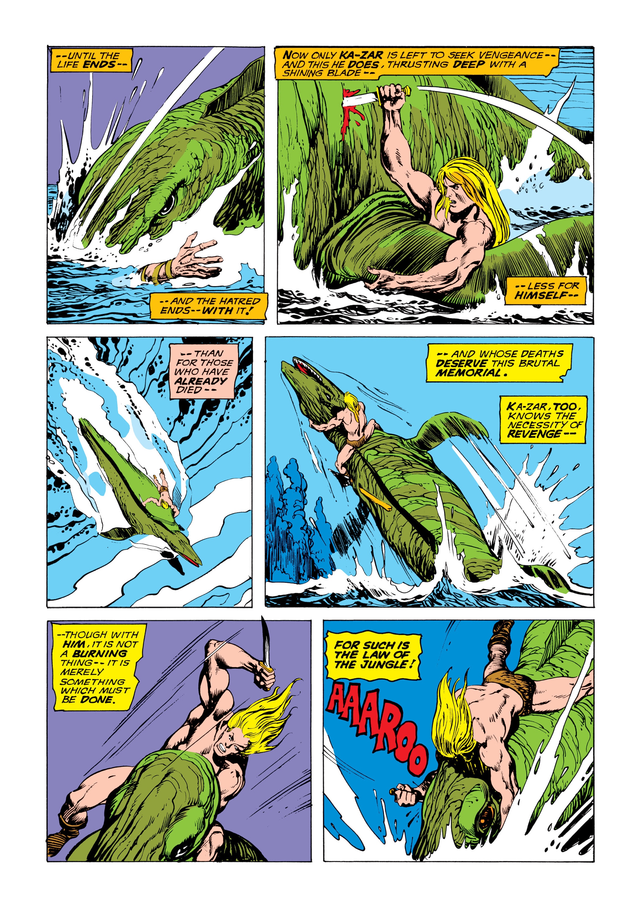 Read online Marvel Masterworks: Ka-Zar comic -  Issue # TPB 3 (Part 1) - 26