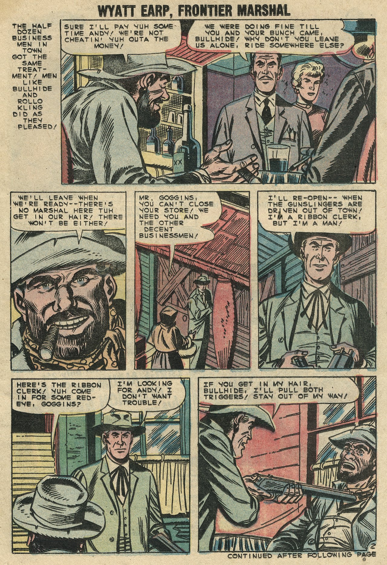 Read online Wyatt Earp Frontier Marshal comic -  Issue #27 - 21
