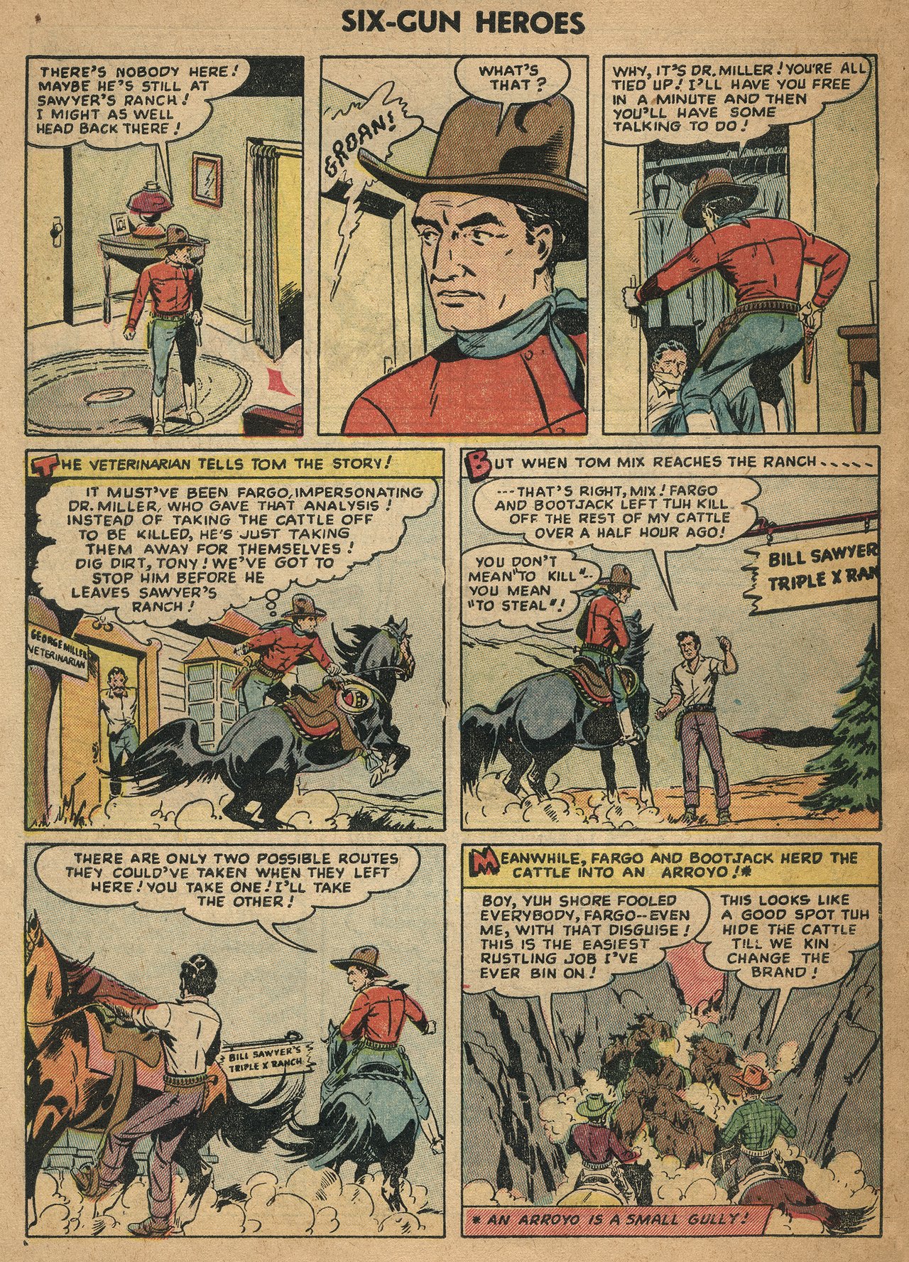 Read online Six-Gun Heroes comic -  Issue #29 - 30