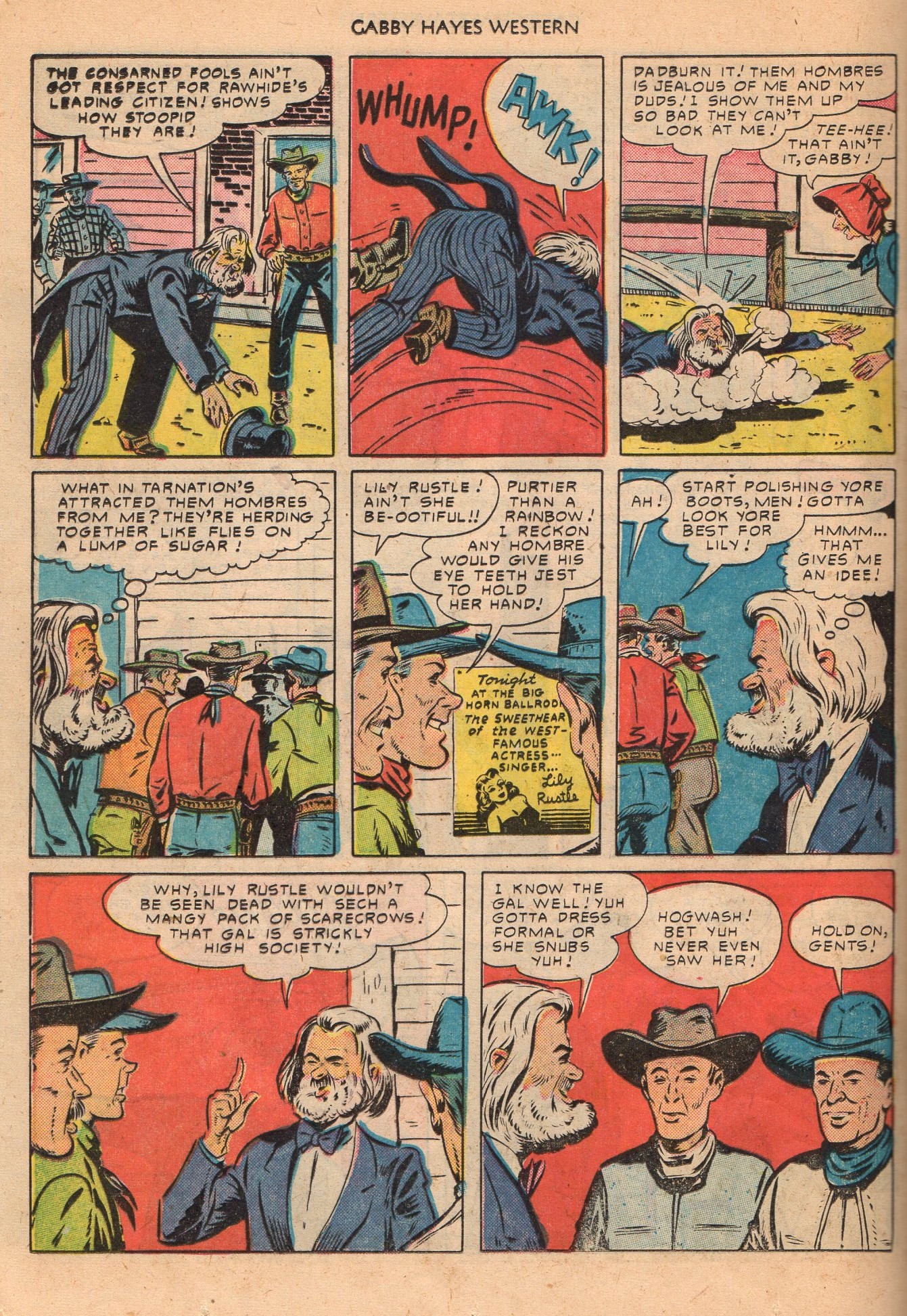 Read online Gabby Hayes Western comic -  Issue #21 - 28