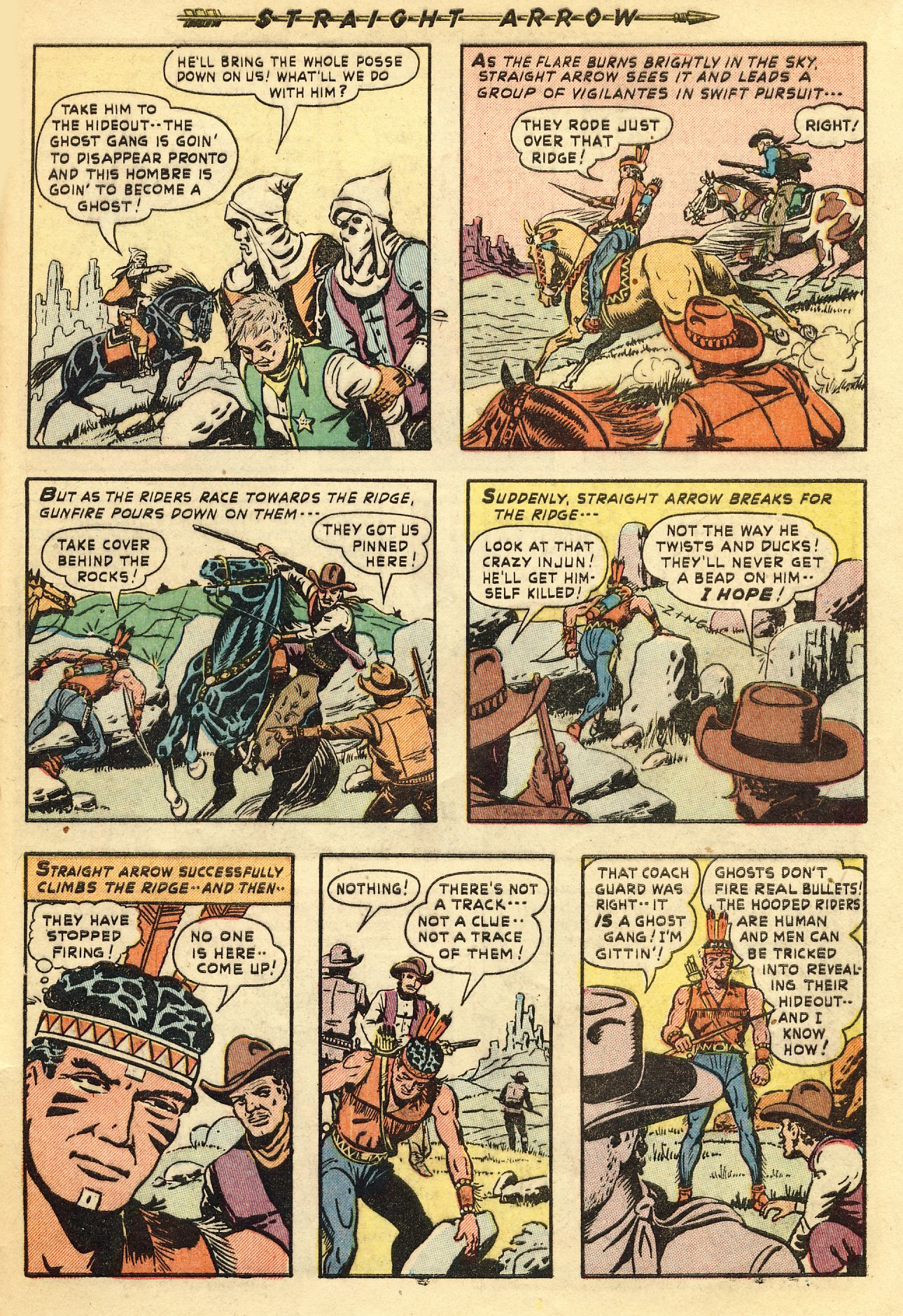 Read online Straight Arrow comic -  Issue #11 - 29
