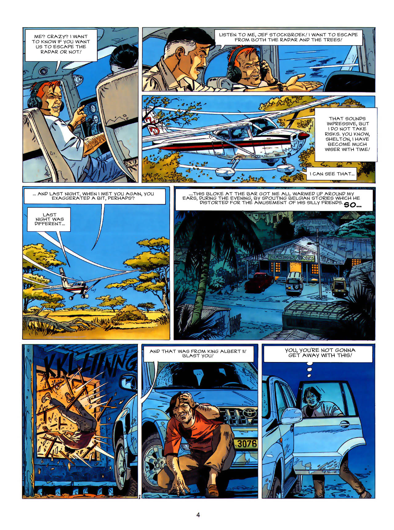 Read online Wayne Shelton comic -  Issue #6 - 7