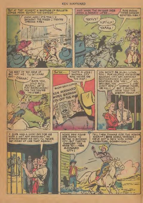 Read online Ken Maynard Western comic -  Issue #5 - 30