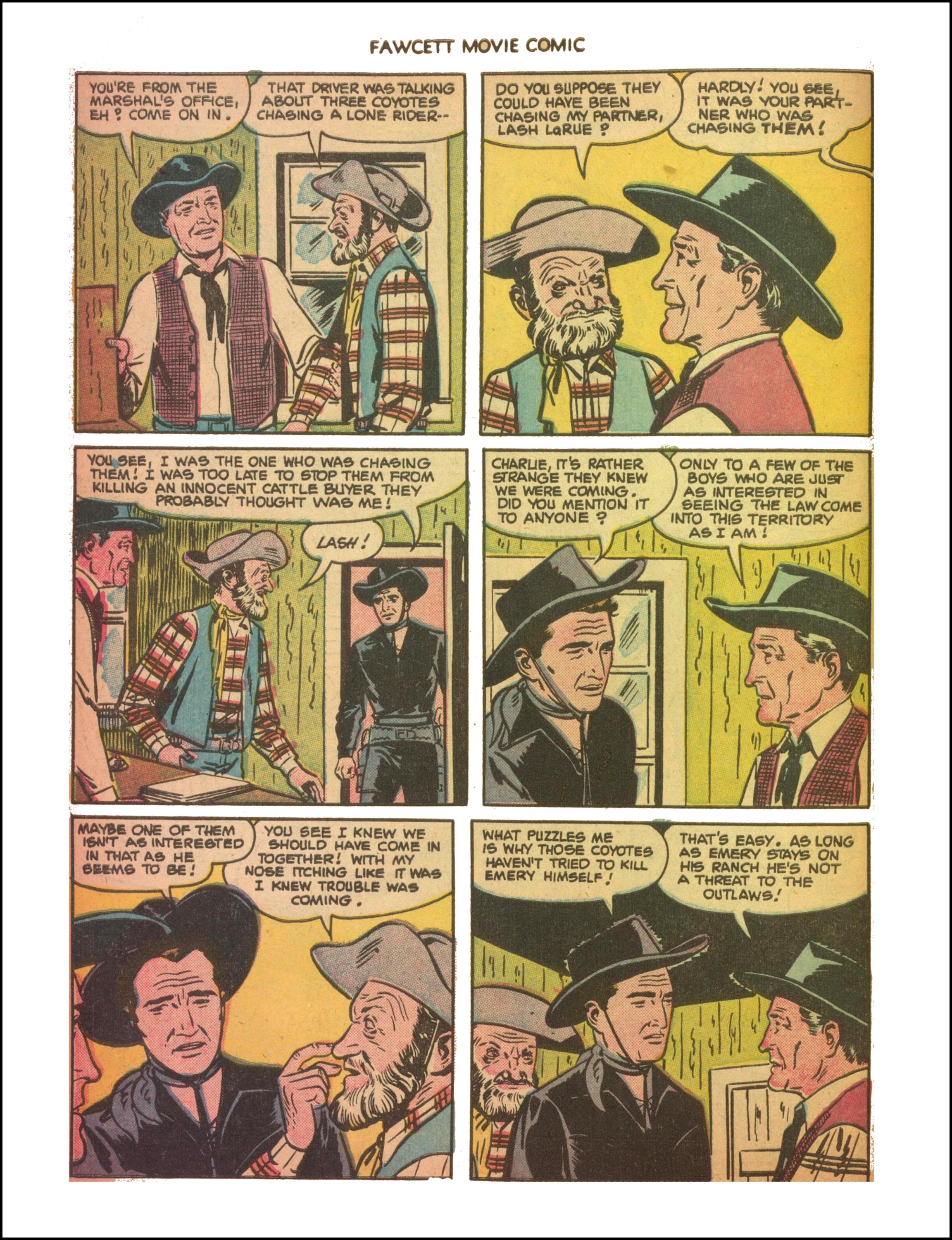 Read online Fawcett Movie Comic comic -  Issue #11 - 10