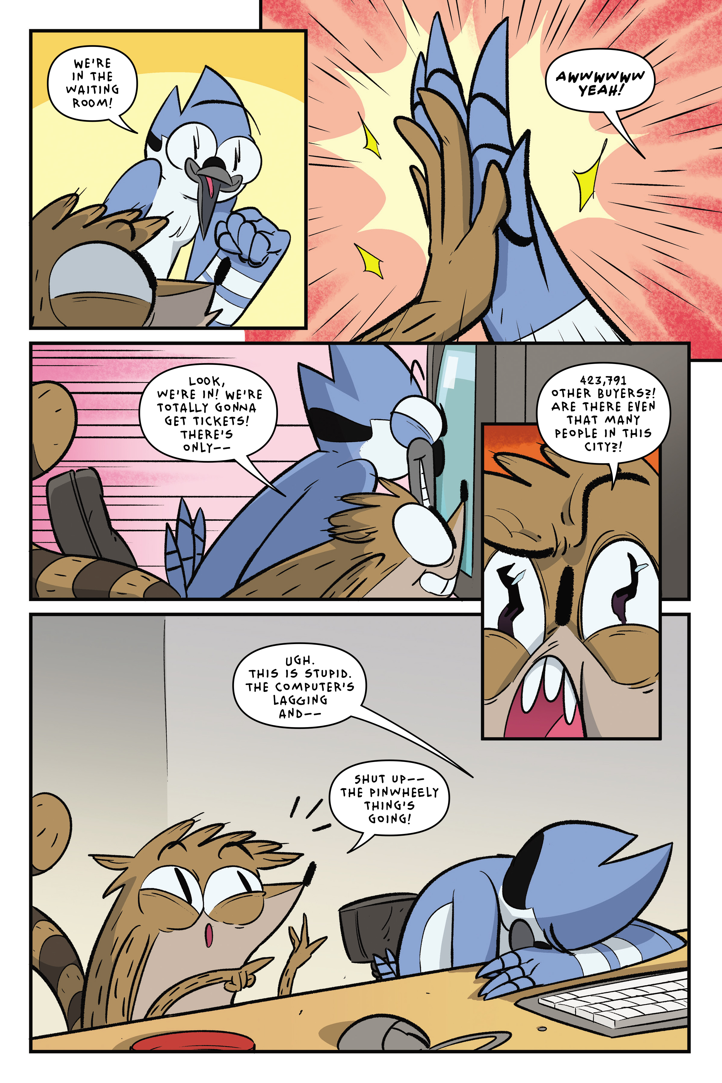 Read online Regular Show: Comic Conned comic -  Issue # TPB - 38