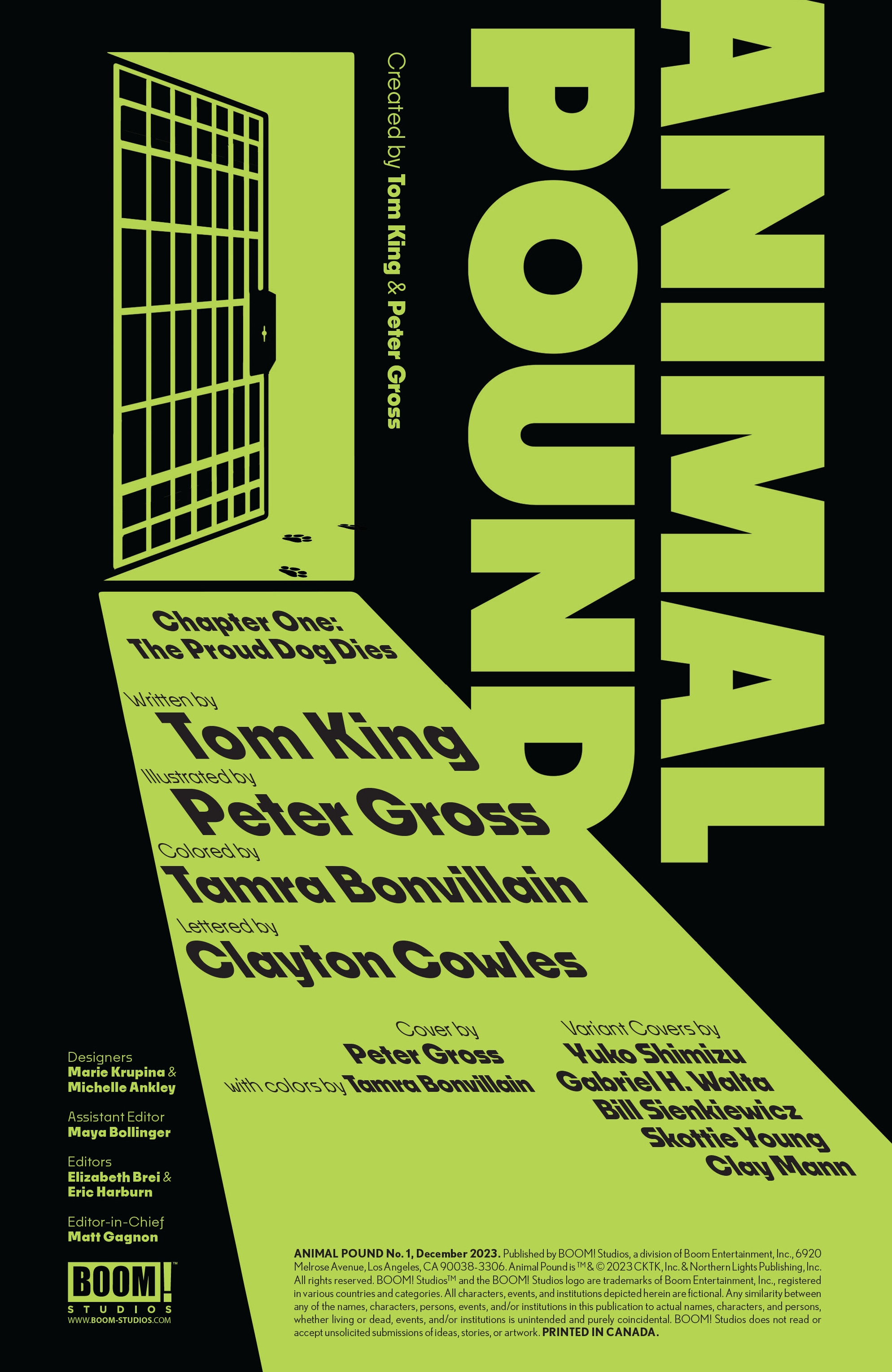 Read online Animal Pound comic -  Issue #1 - 2