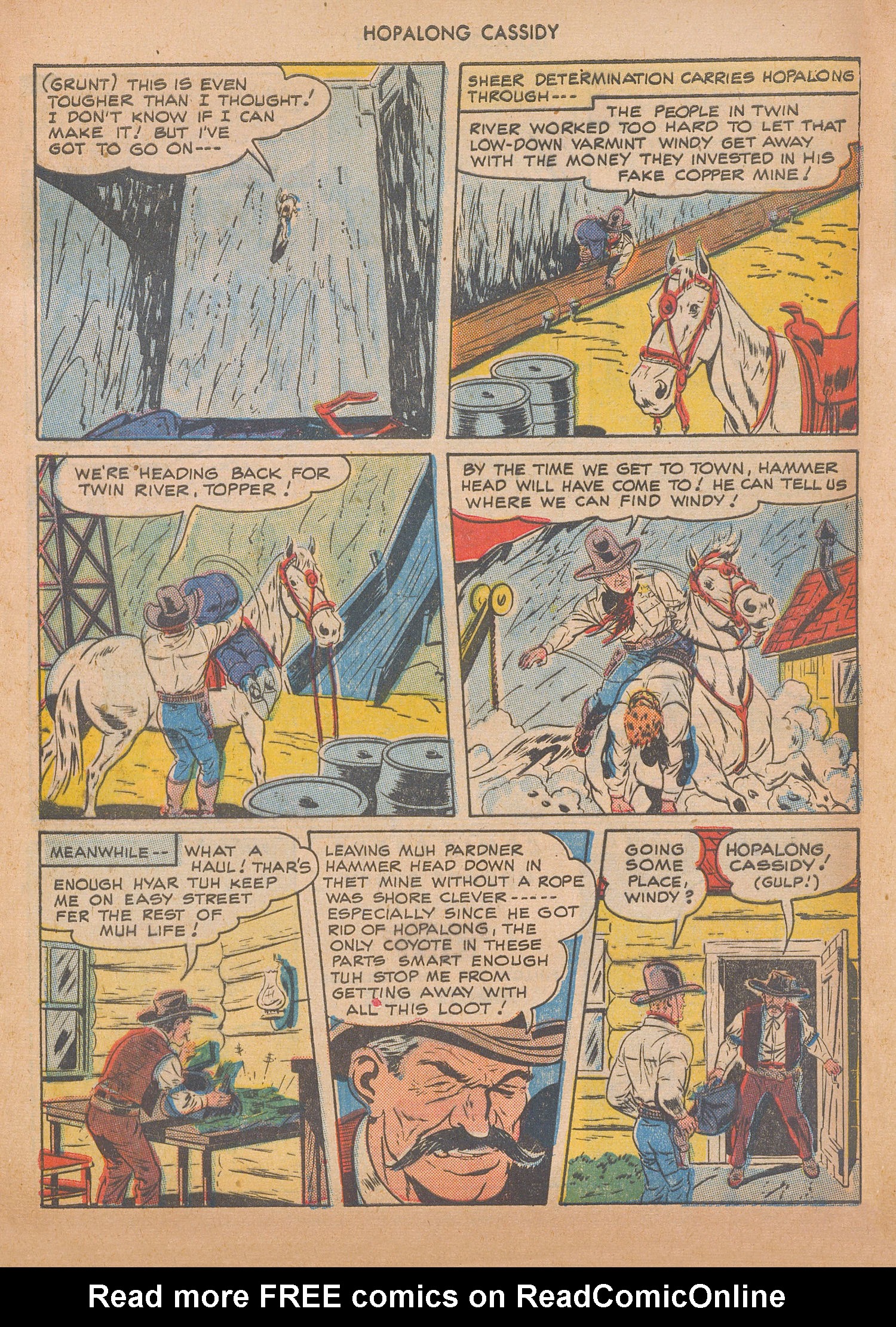 Read online Hopalong Cassidy comic -  Issue #25 - 21