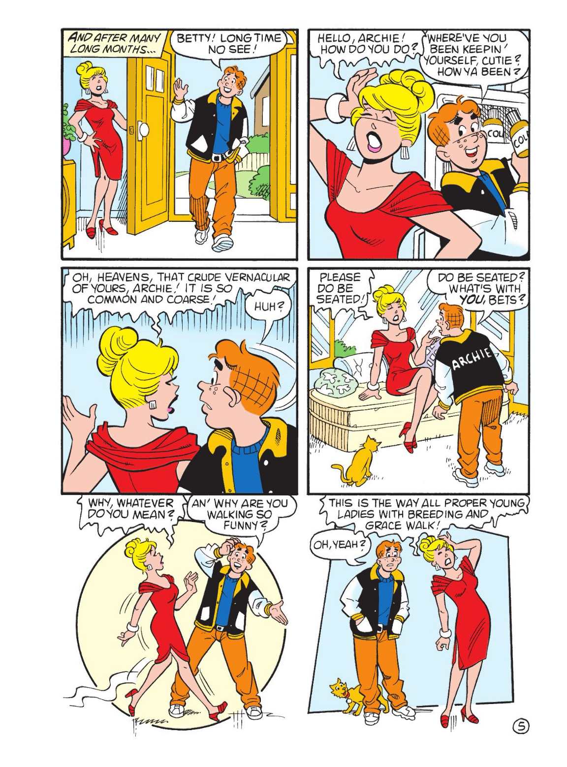 Read online World of Betty & Veronica Digest comic -  Issue #31 - 153