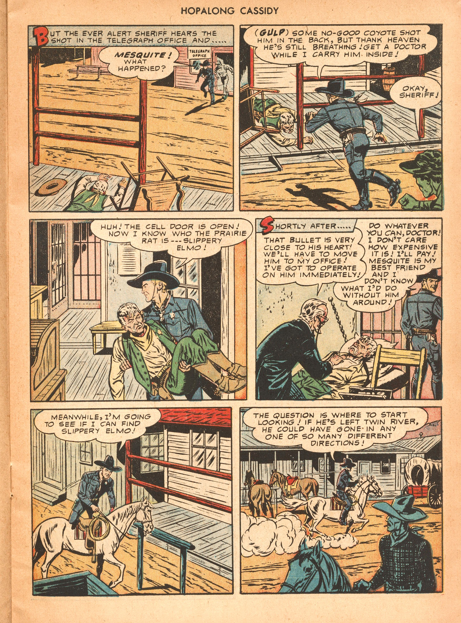 Read online Hopalong Cassidy comic -  Issue #47 - 21